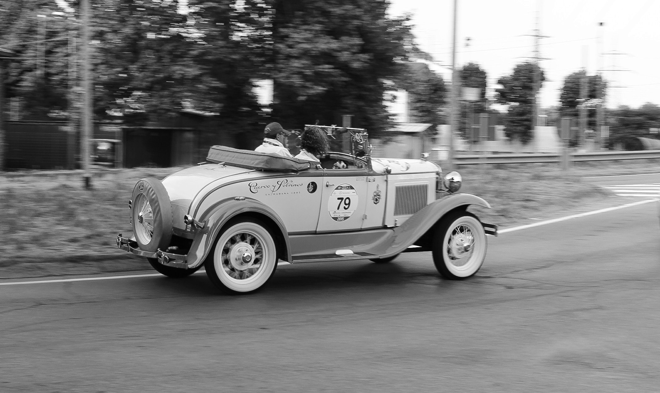 Mille Miglia in bianco e nero