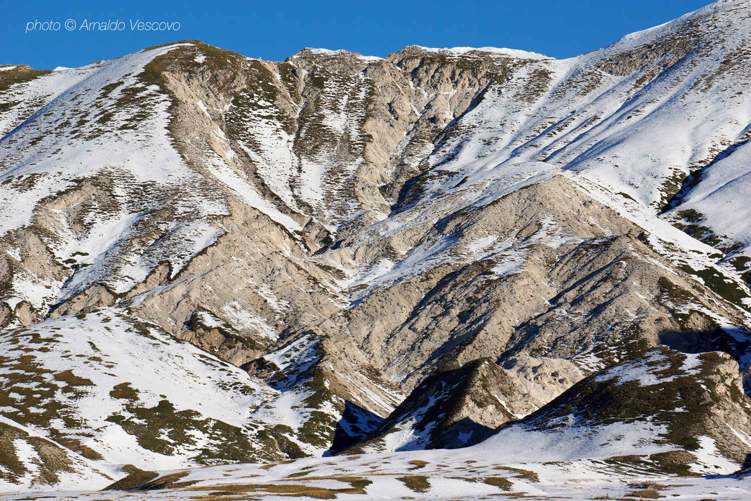 The southern slope of Mount Brancastello