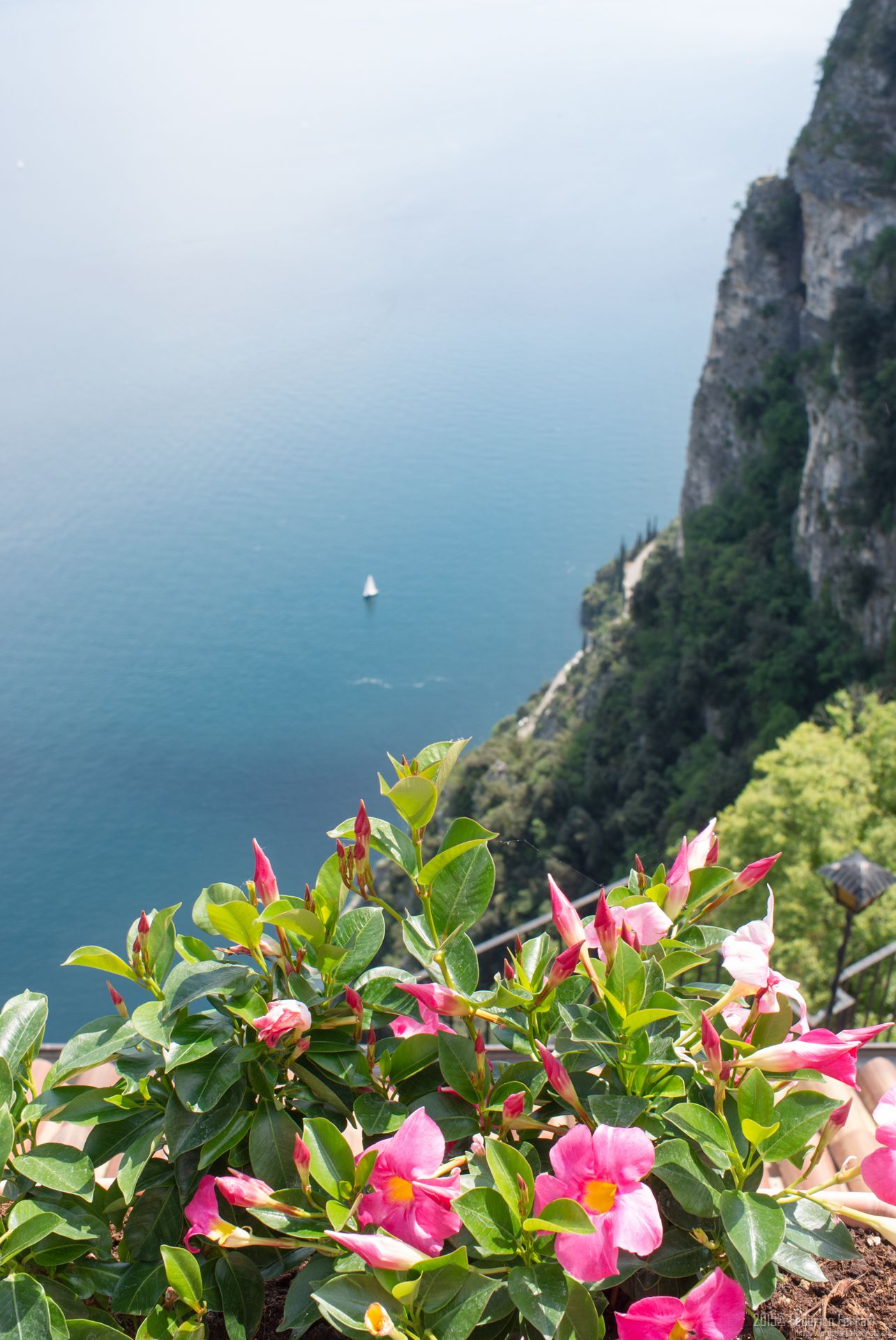 Vista da Tremosine sul lago di Garda