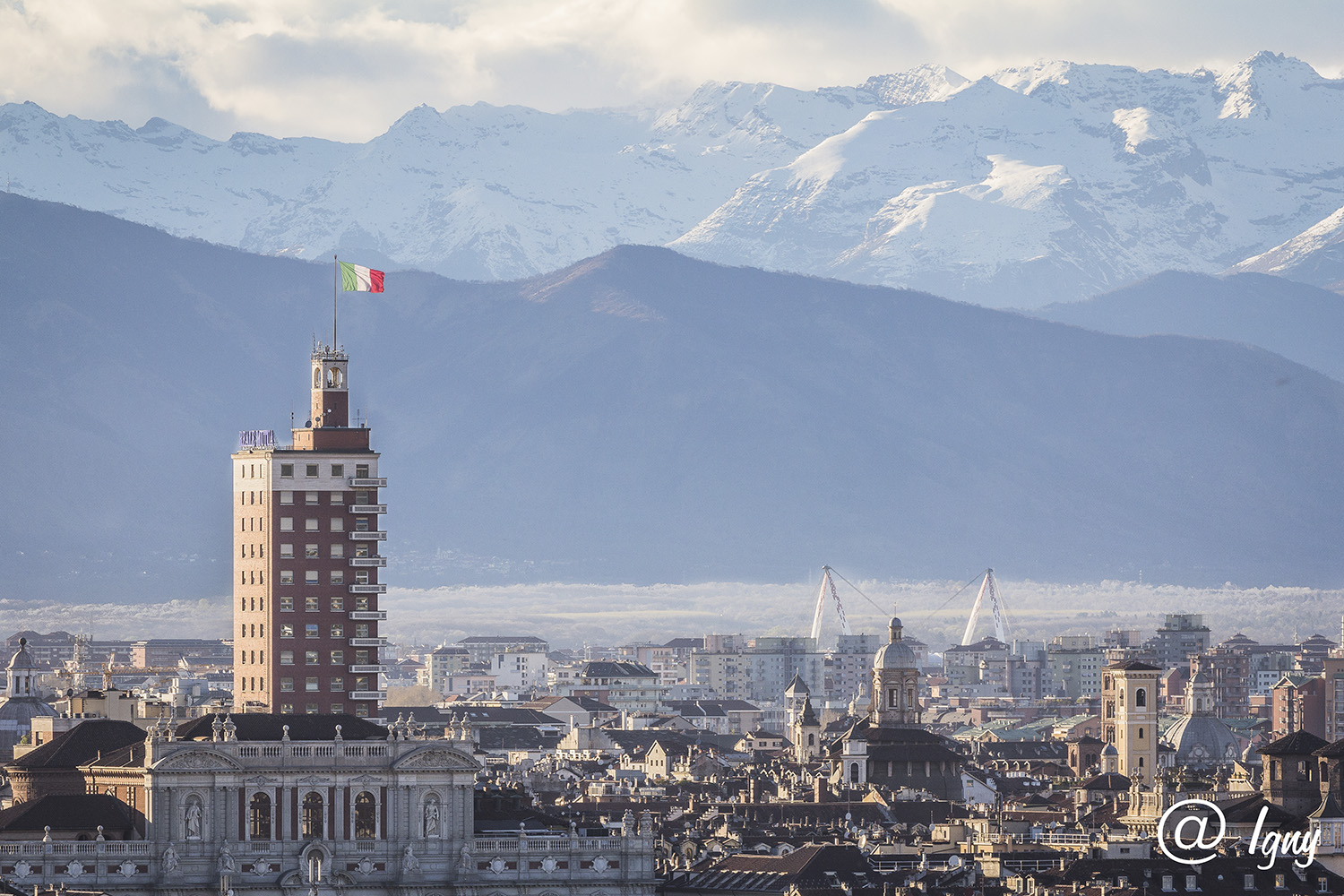 Juventus Stadium in Distance