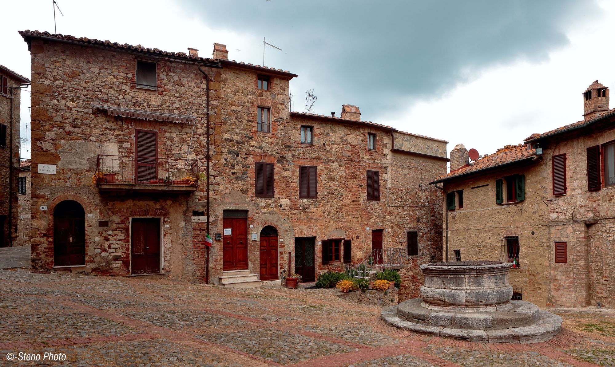 Castiglione D'Orcia - The Piazza Vecchietta