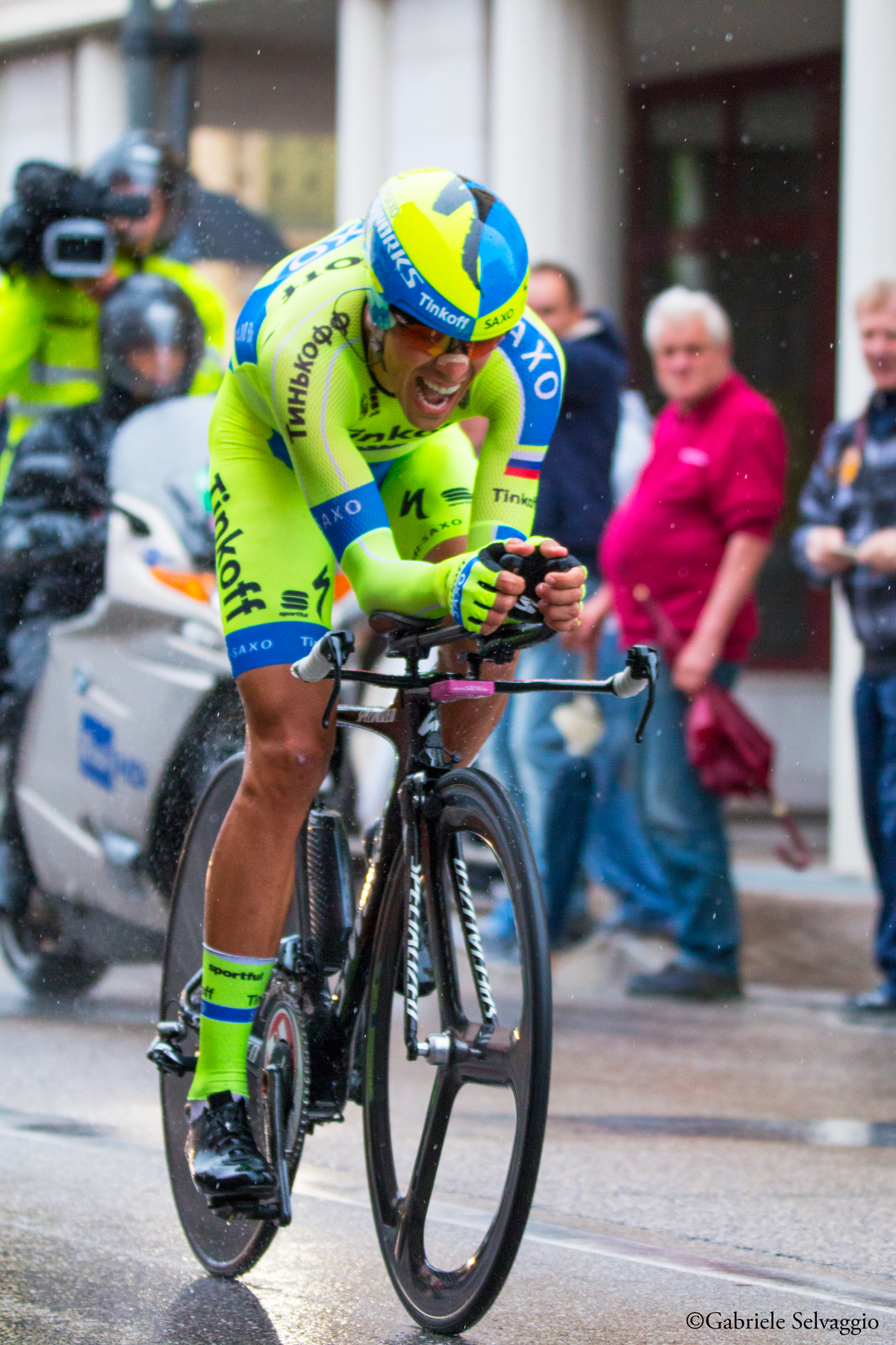 La smorfia di Contador