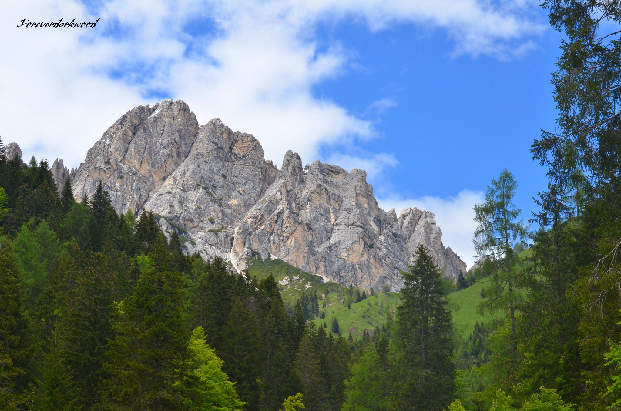 Scorci, verso Taula' dei Cianpe..