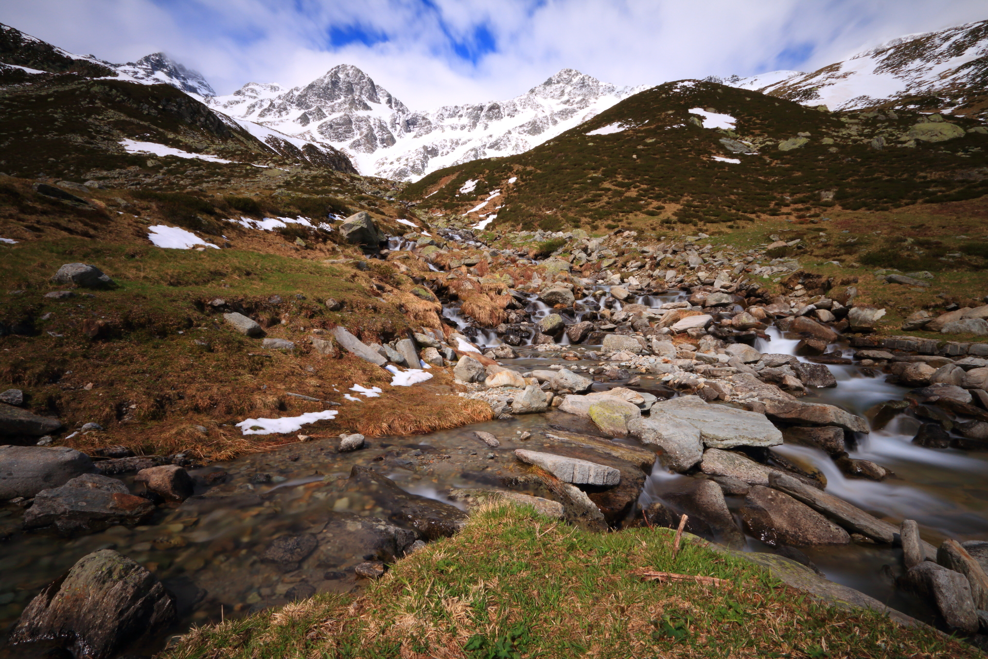 The origin of the water