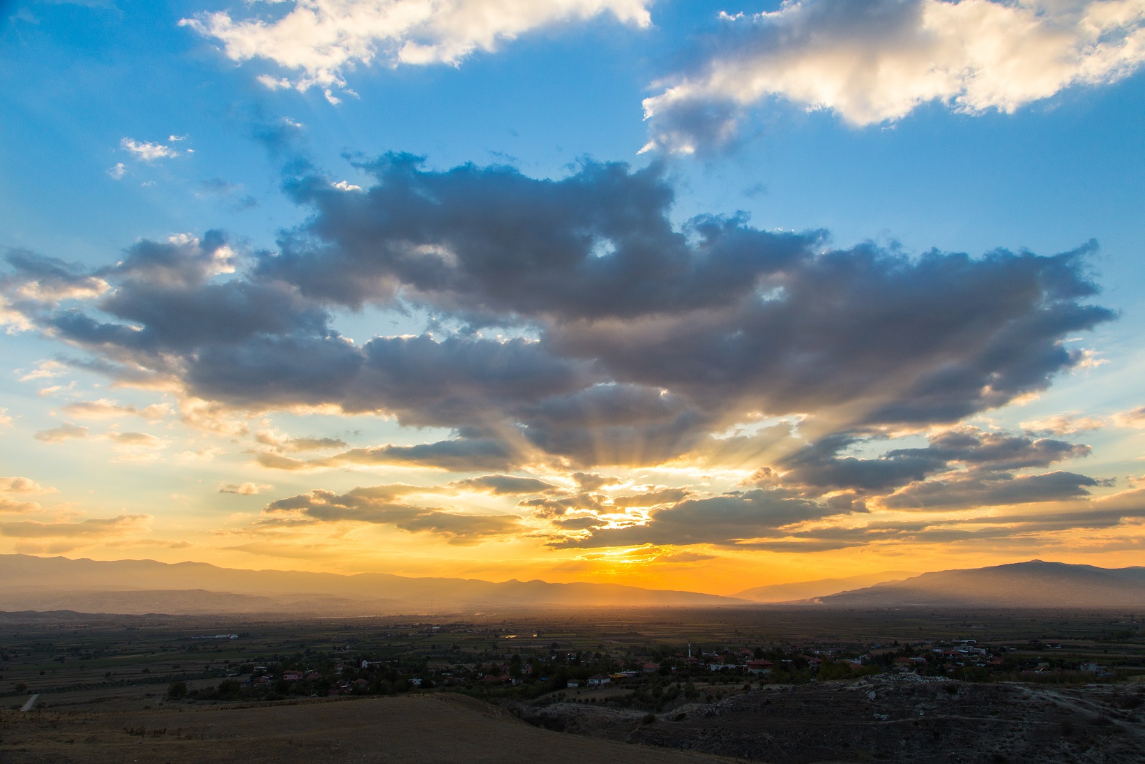 Tramonto a Pamukkale