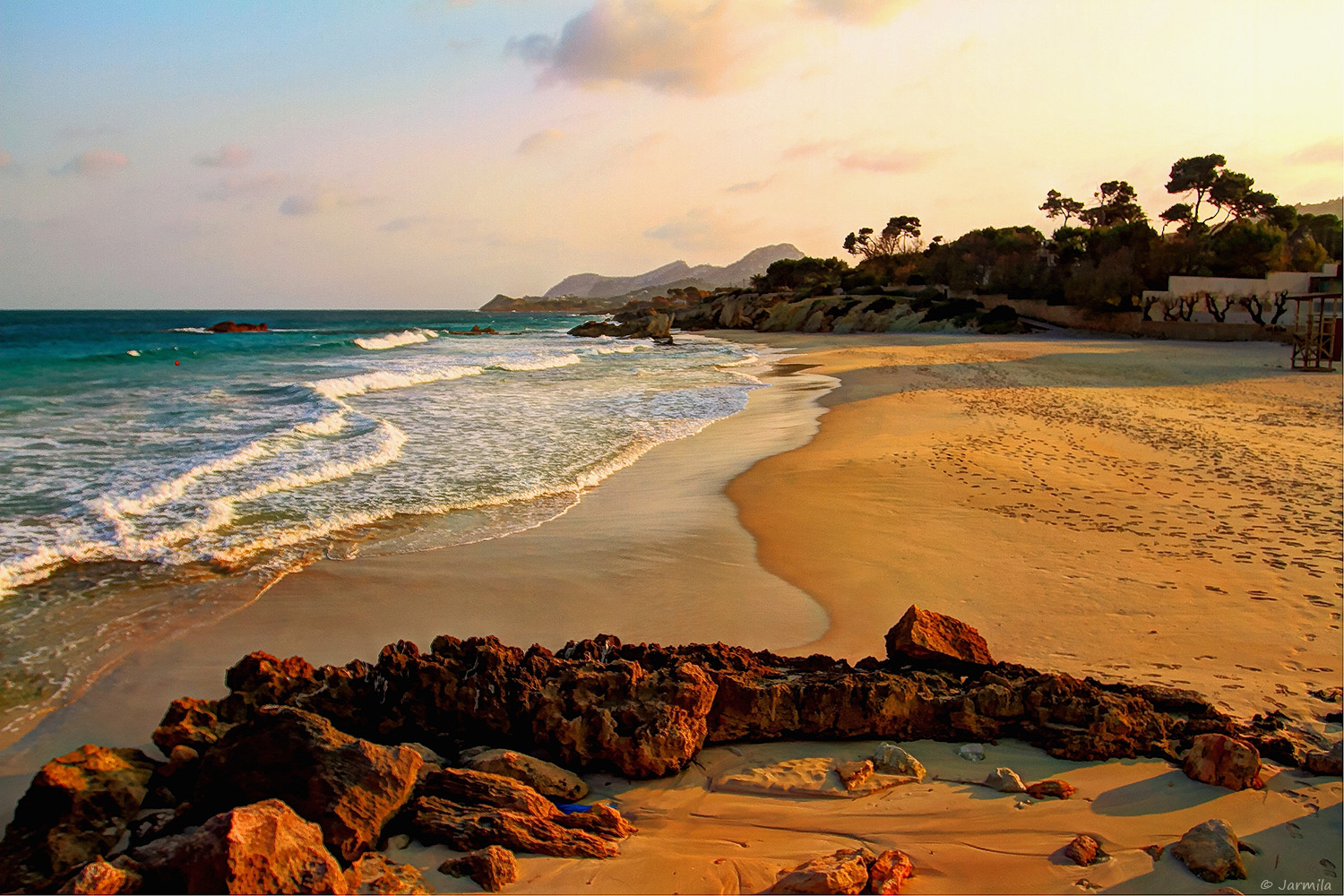 Cala Ratjada in the evening