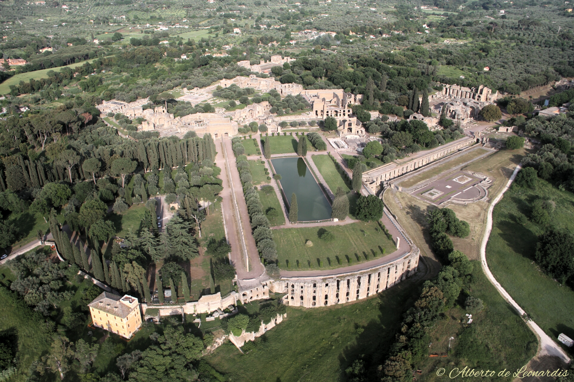 Villa Adriana ... on the fly!