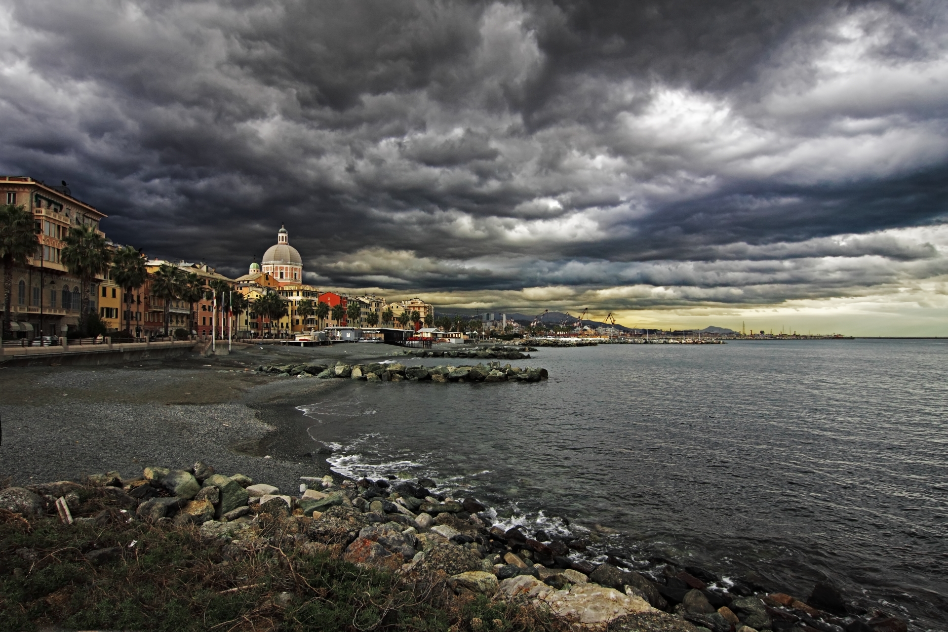 Genoa Pegli Waterfront