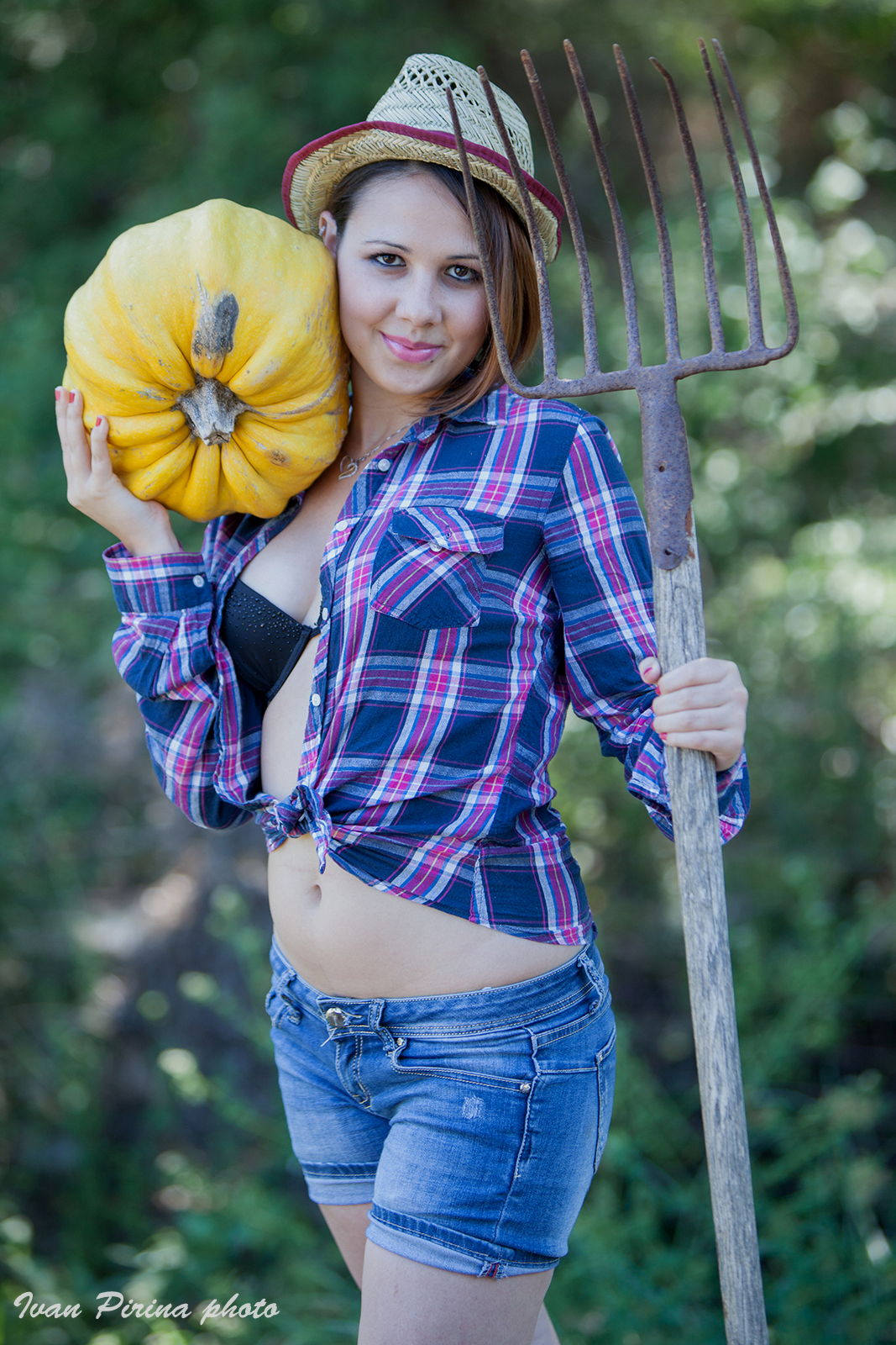 The beautiful peasant girl