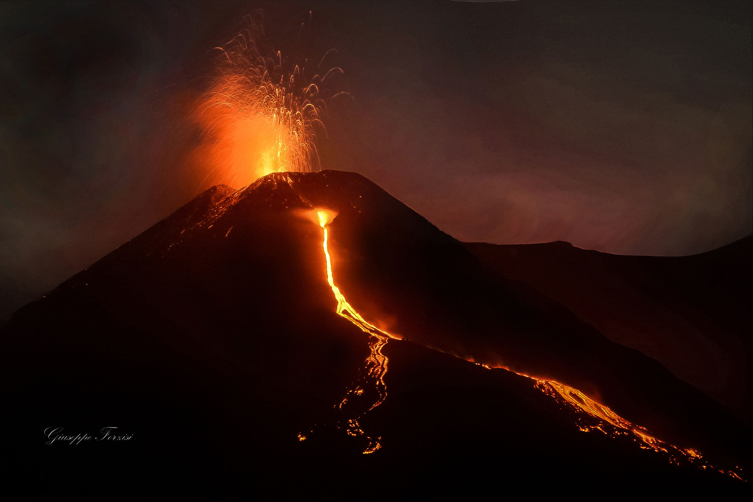 eruzione agosto 2014 etna