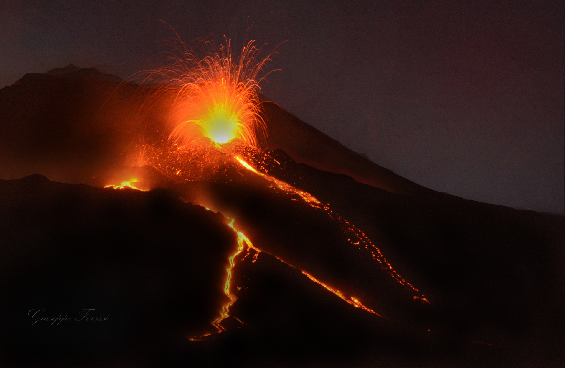 eruzione agosto 2014 etna