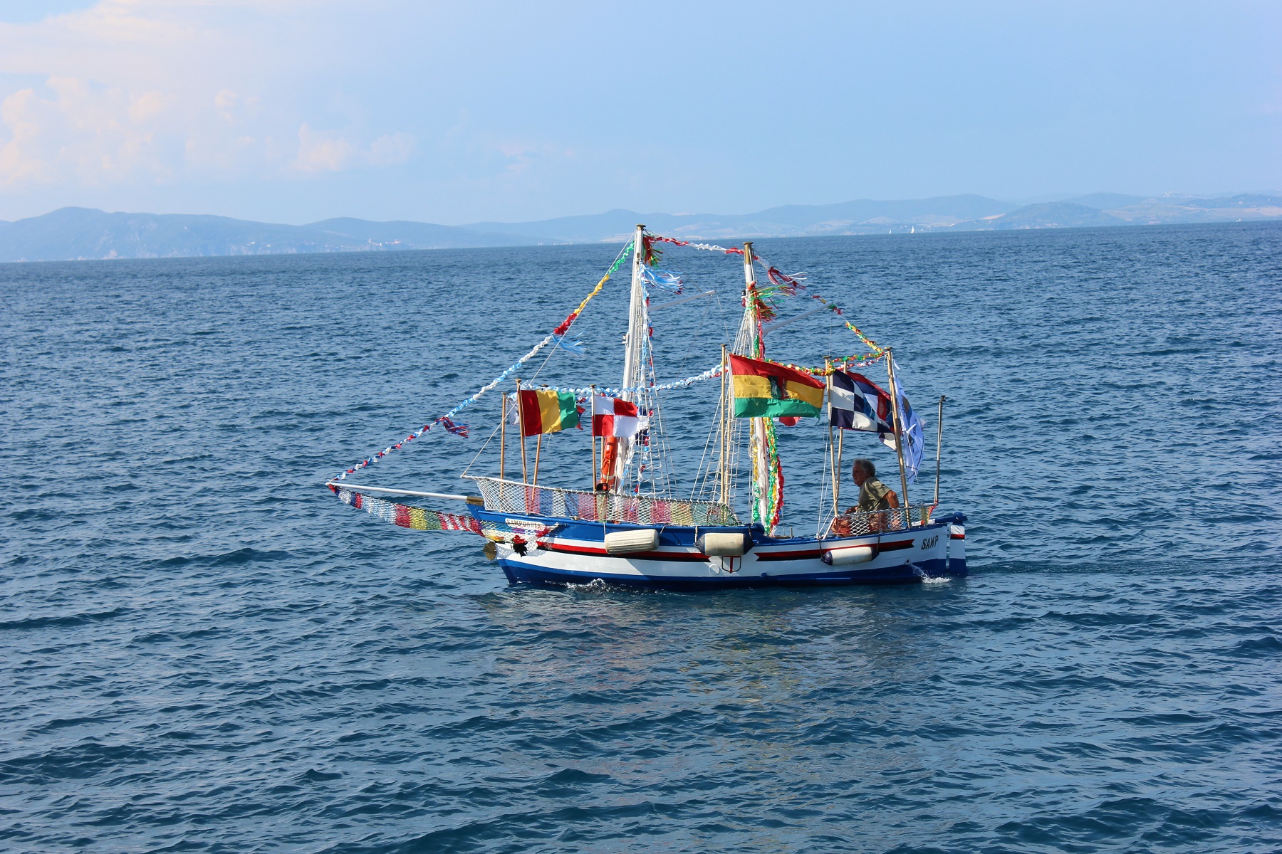 Supertifoso galleggiante !!!