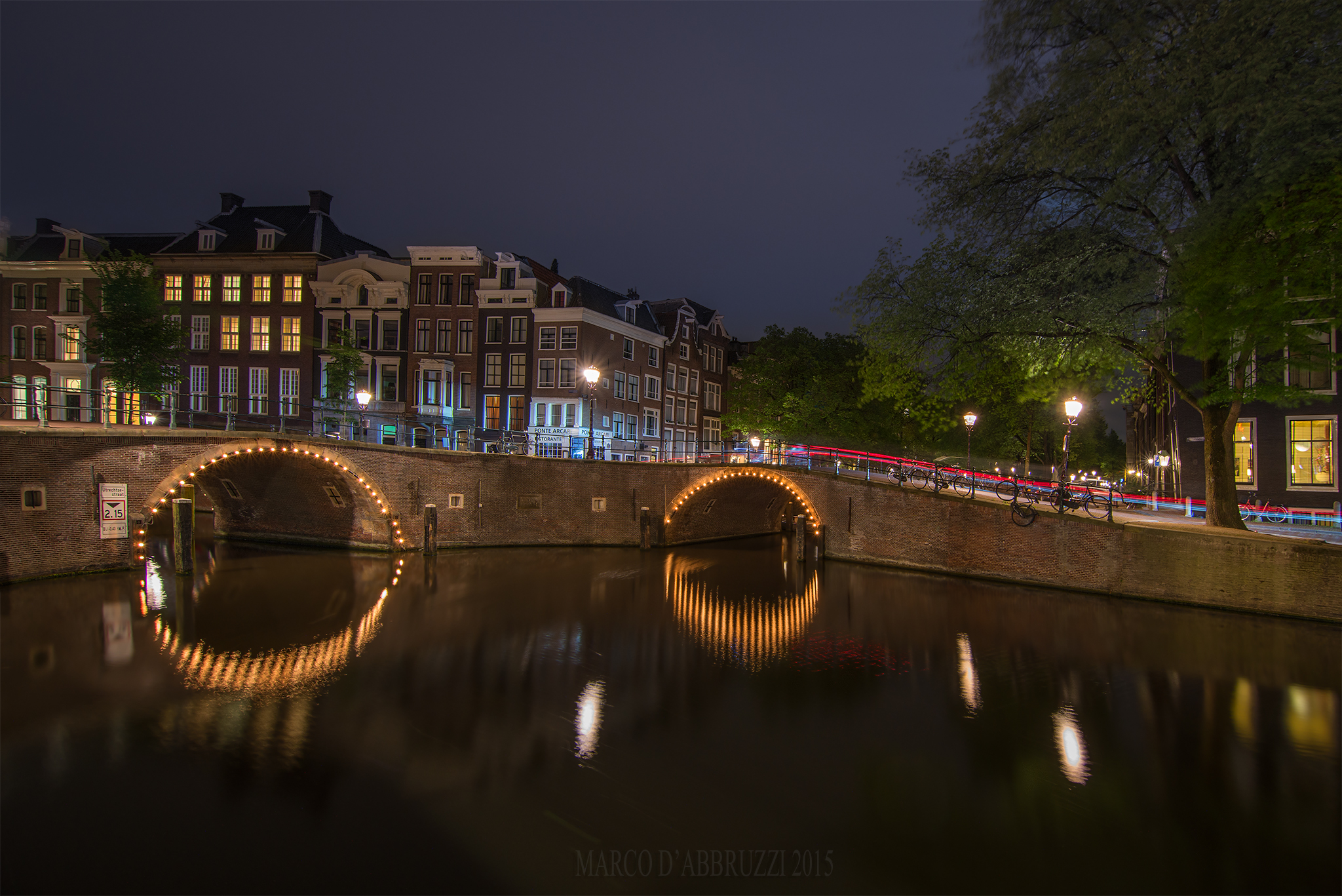 Walking through Amsterdam