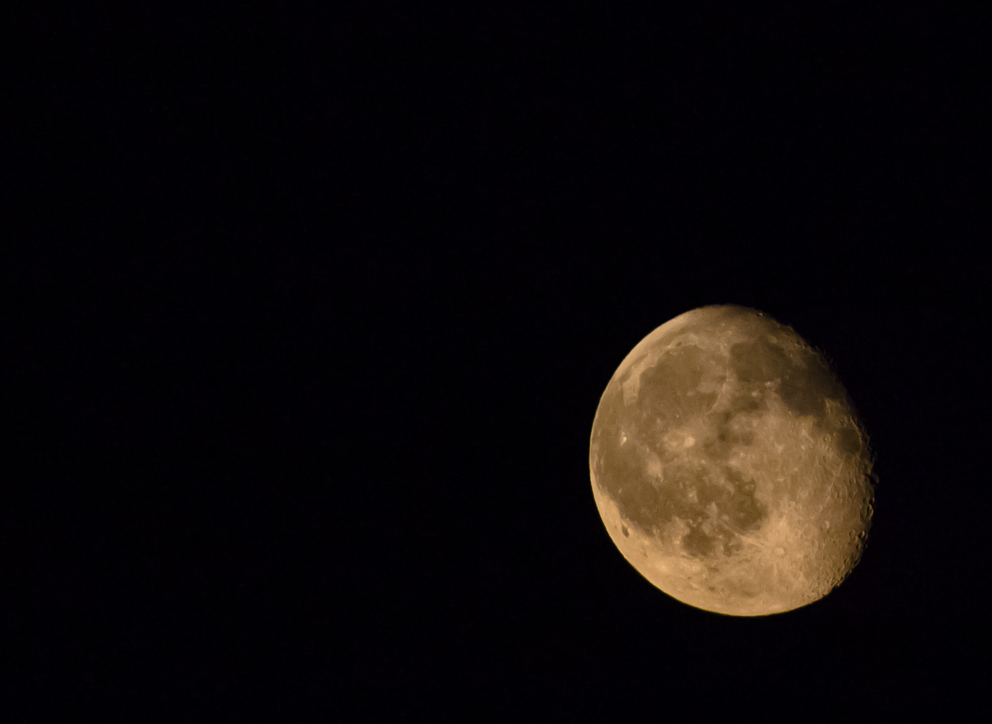 The light side of the moon