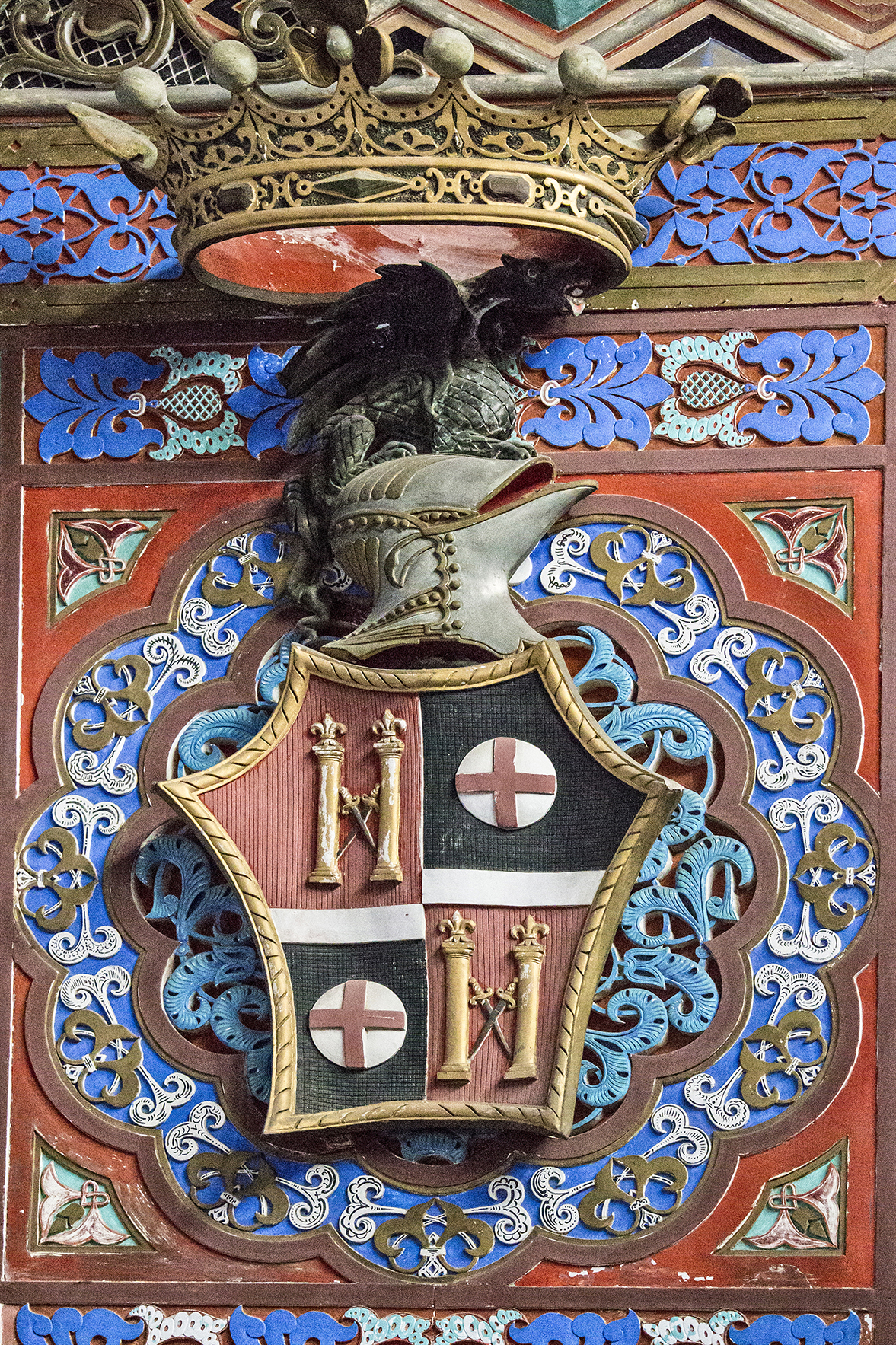 Castello di Sammezzano - Stemma nobiliare