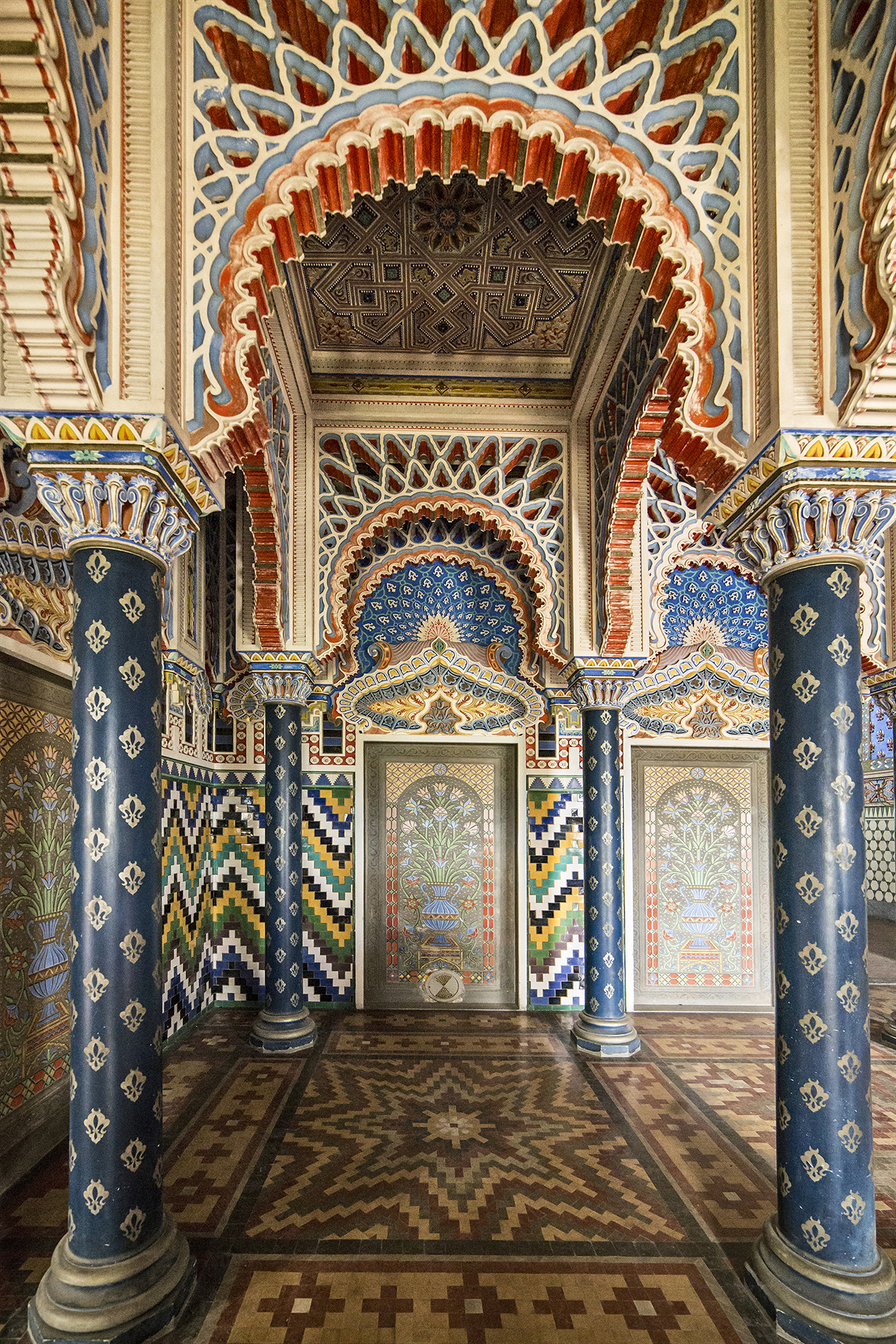 Castello di Sammezzano - Sala dei pavoni