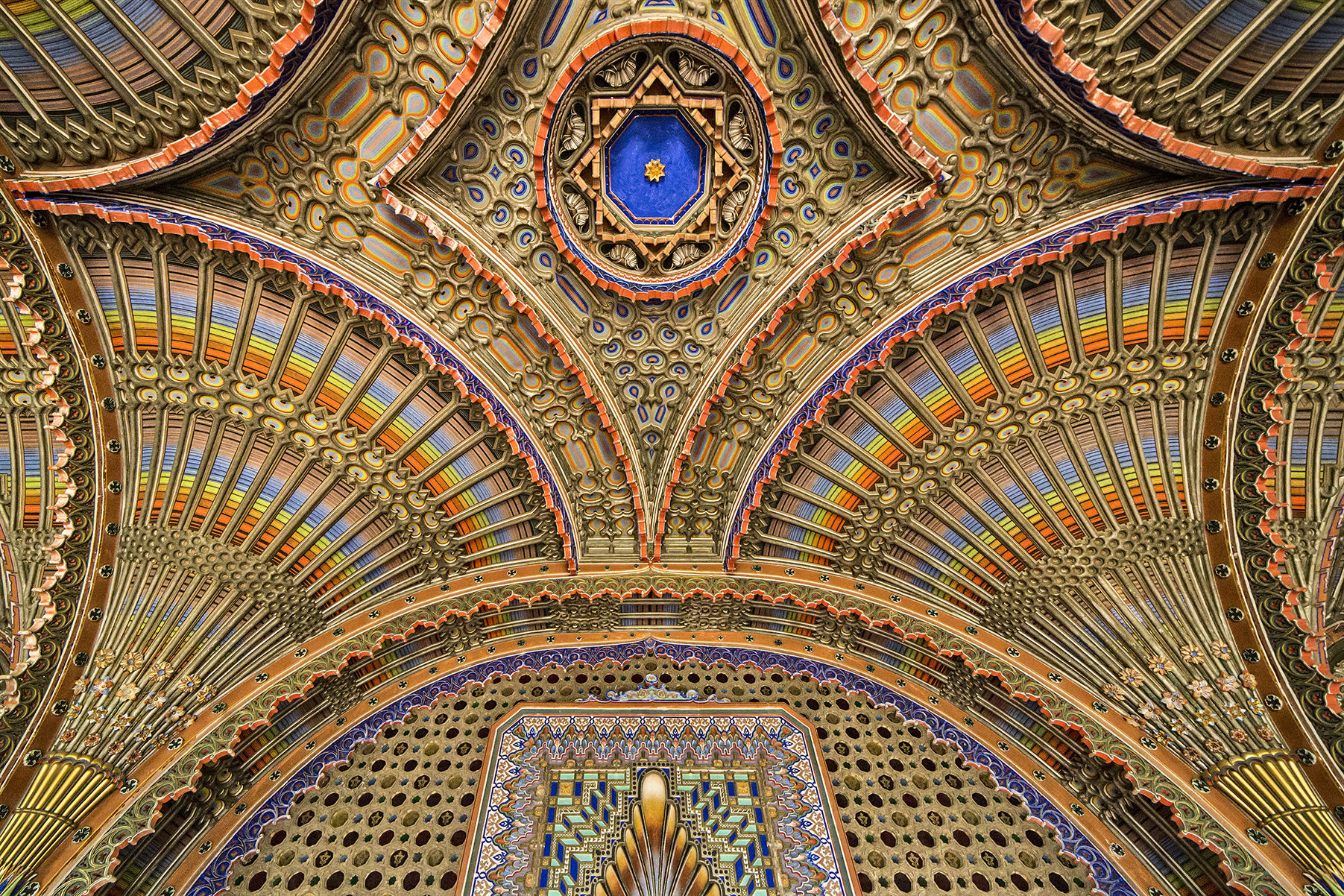 Castello di Sammezzano - Sala dei pavoni