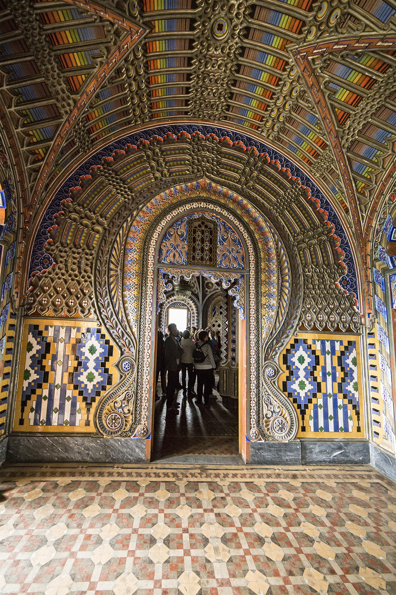 Castello di Sammezzano - Sala dei pavoni