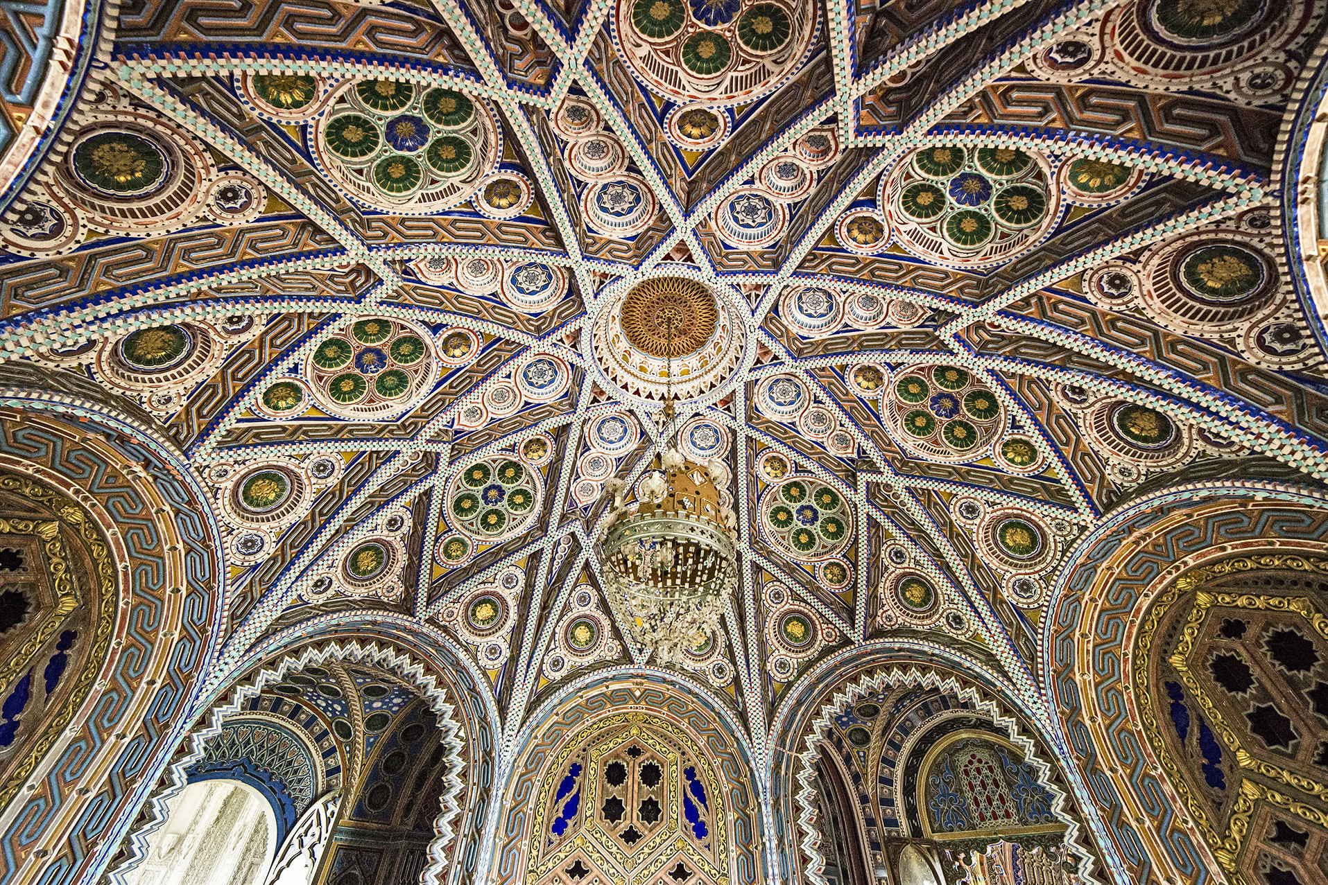 Castello di Sammezzano - Soffitto