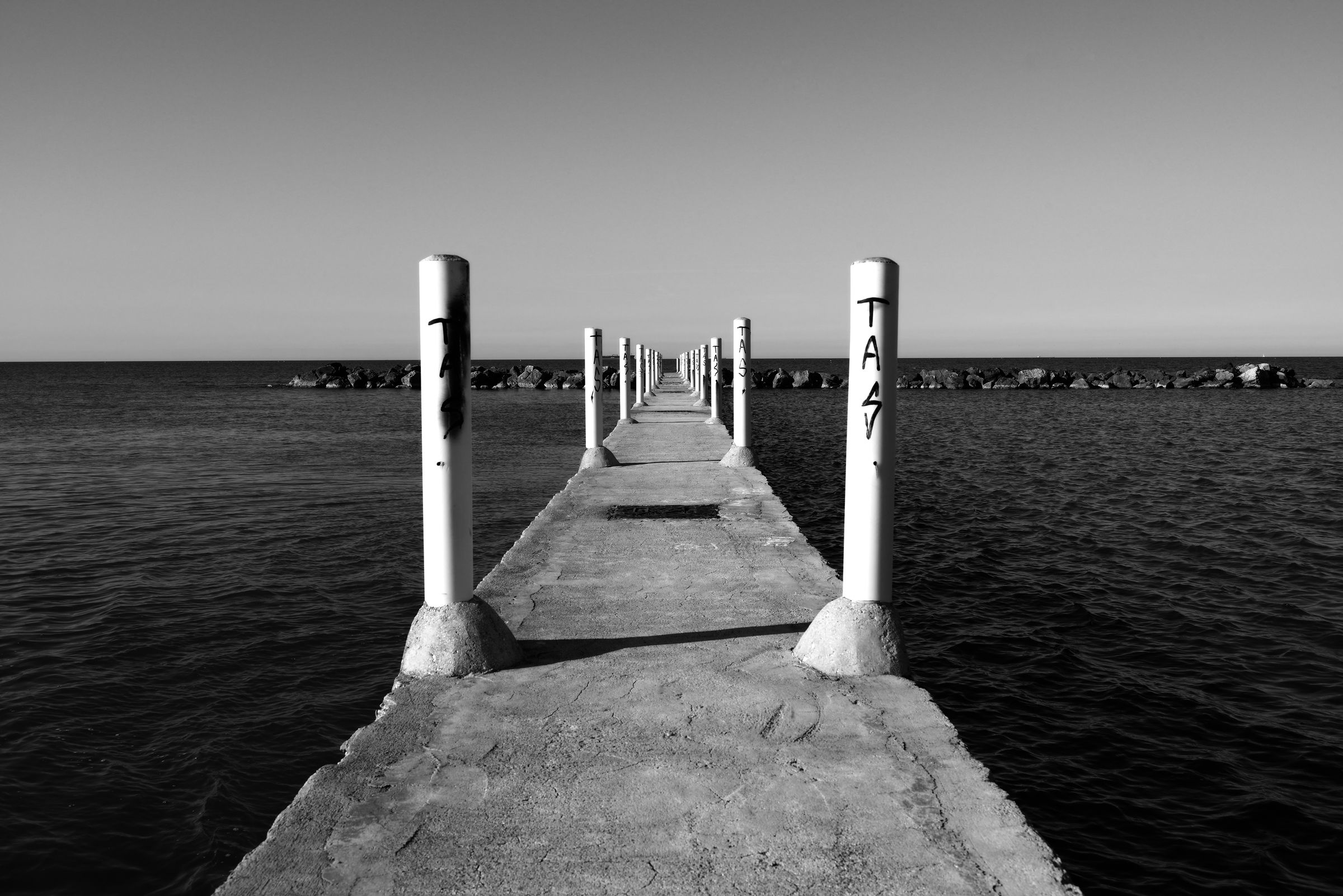 Una strada verso il mare