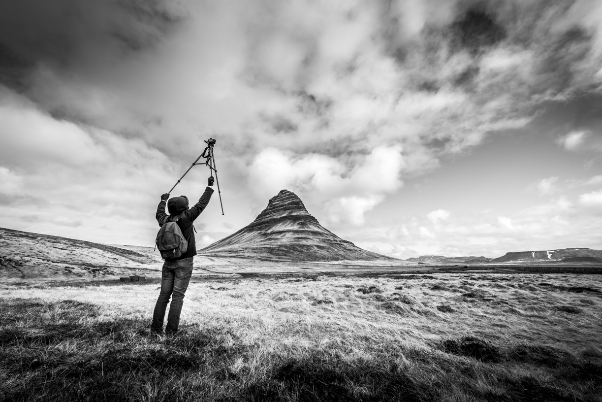 The photographer and the Mountain