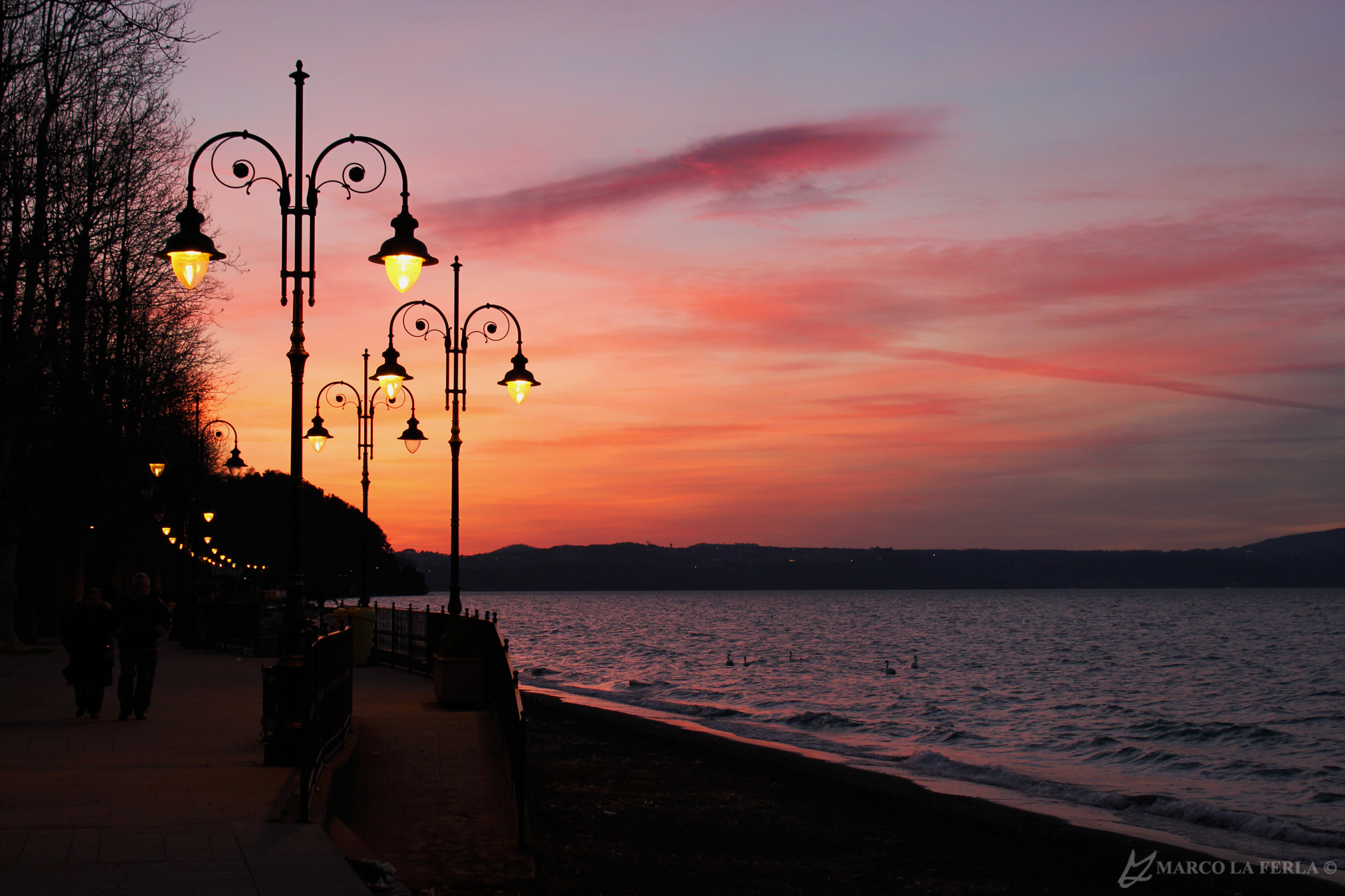 Sunset Bracciano