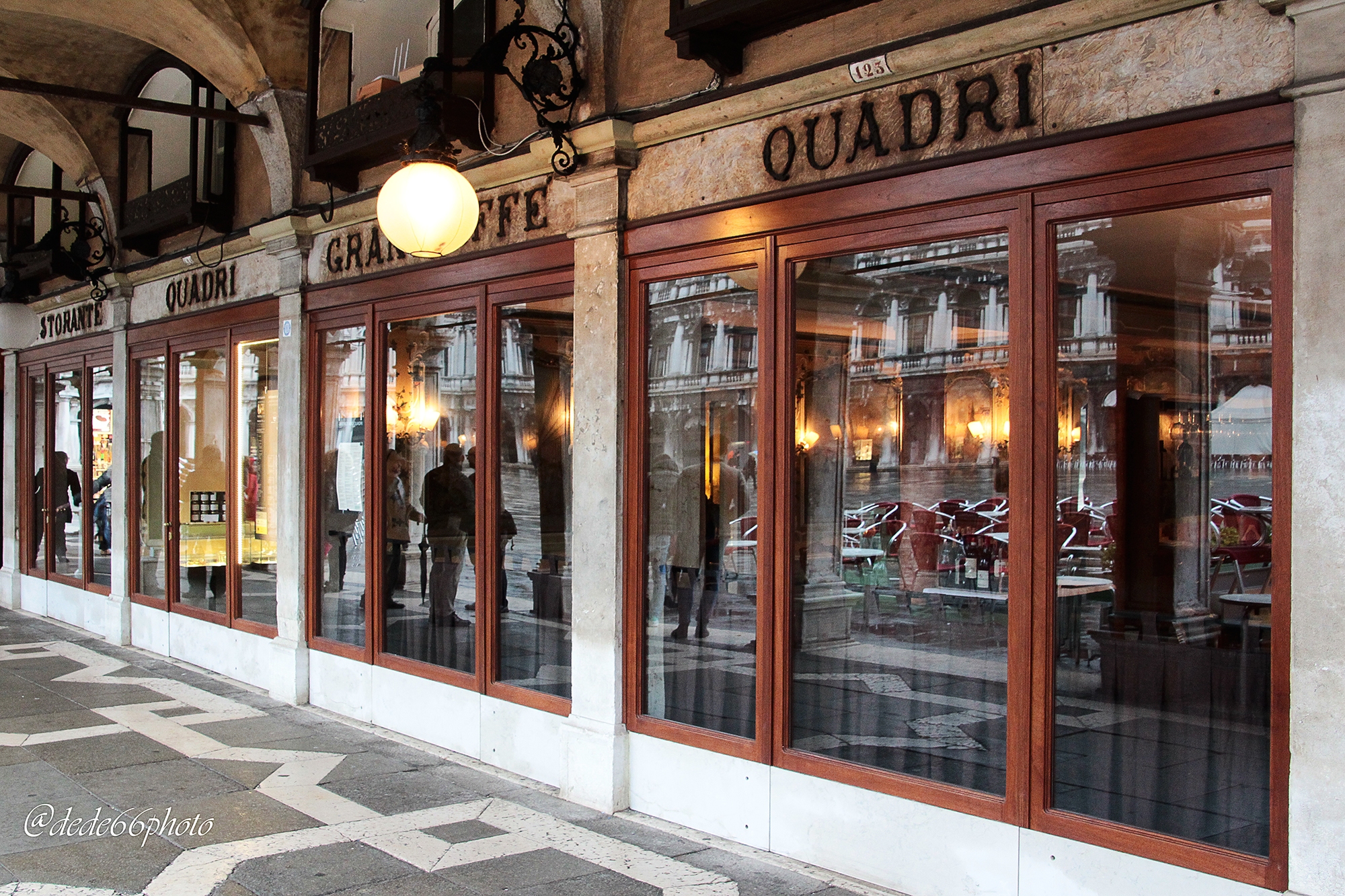 Paintings such as stained glass windows