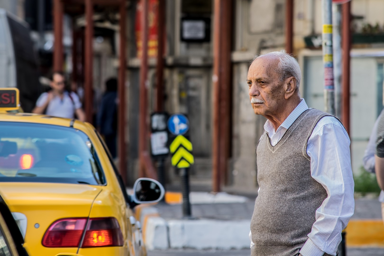Looking for a direction - Taksim