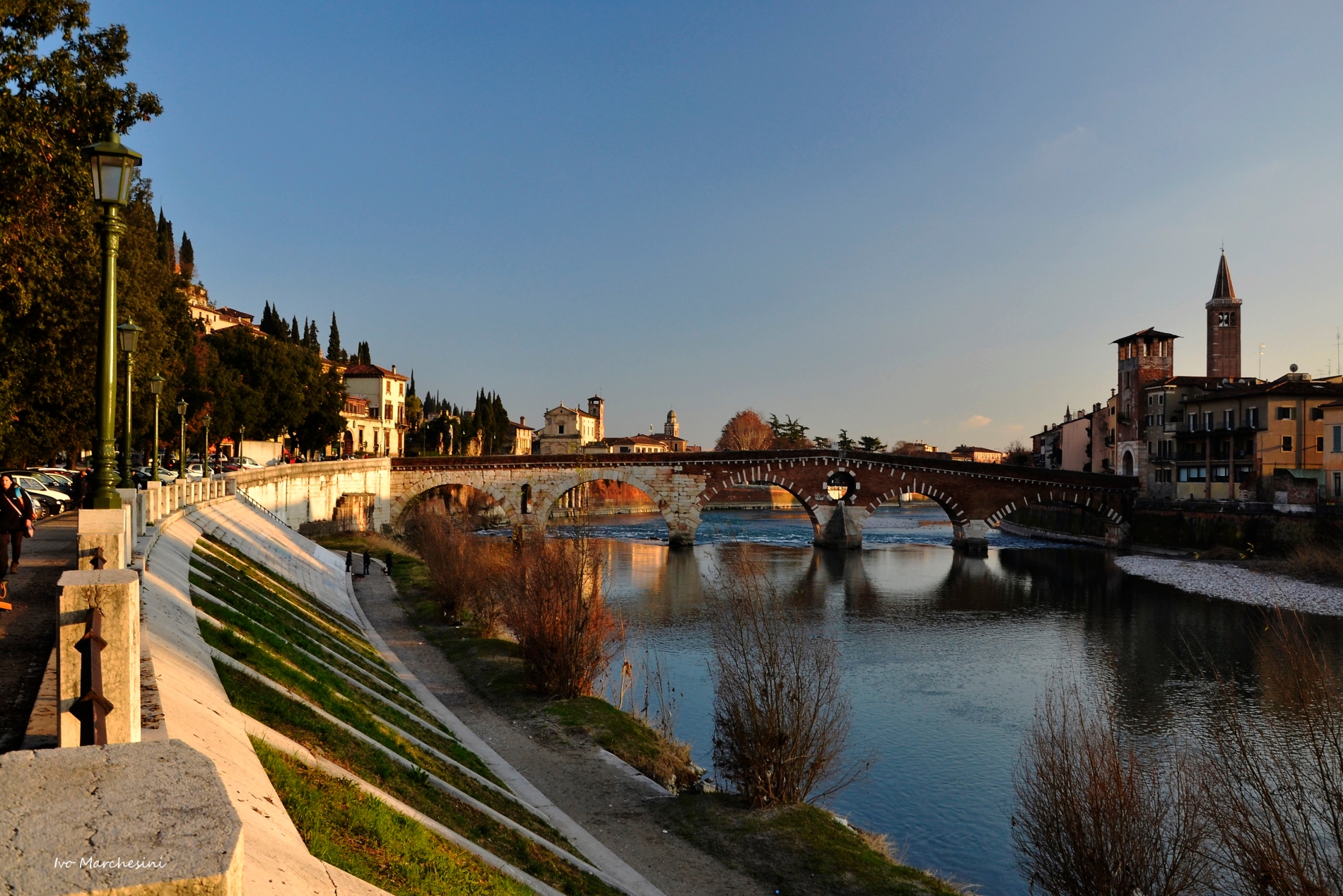 L'Adige e ponte Pietra