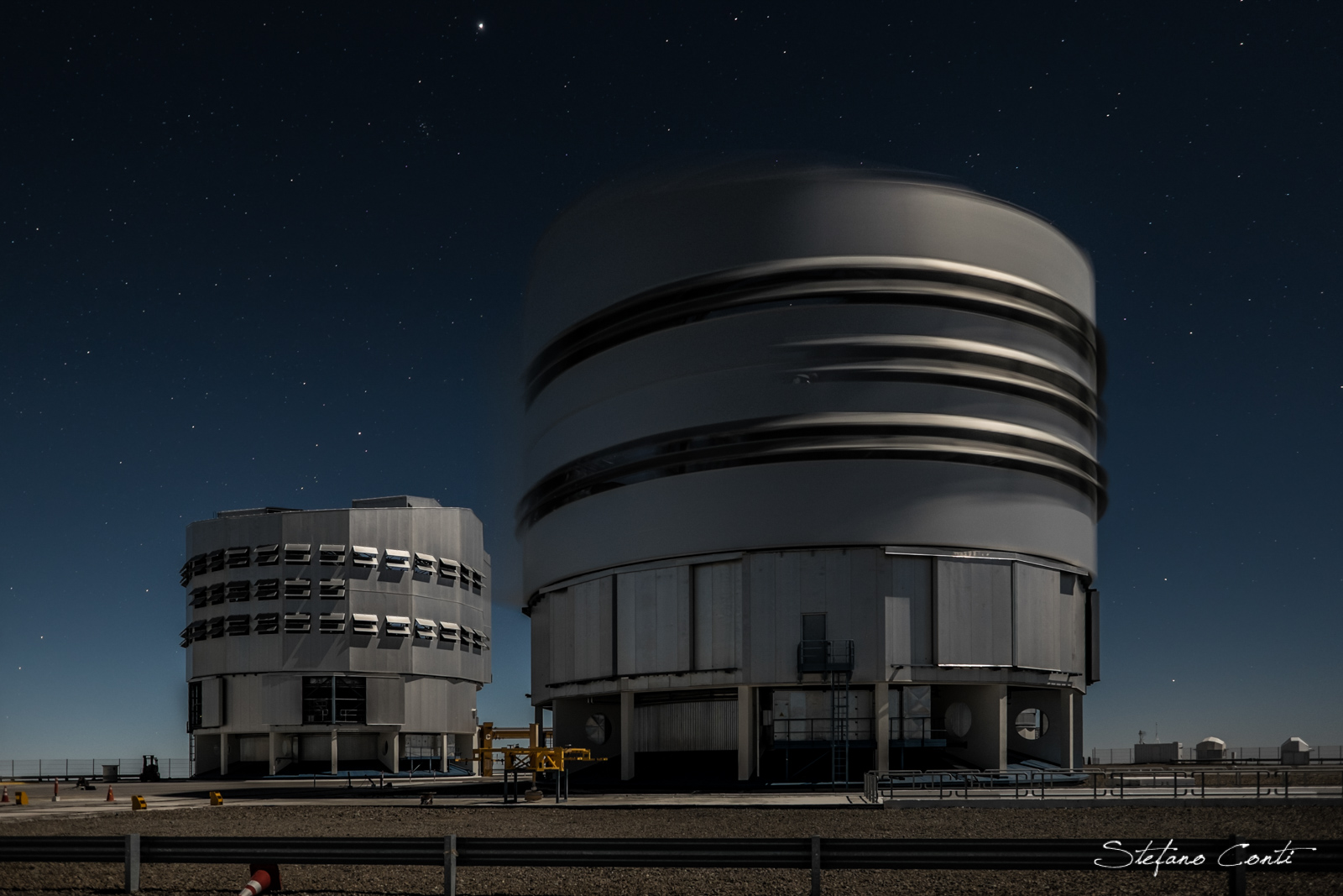 Paranal: UT in rotazione