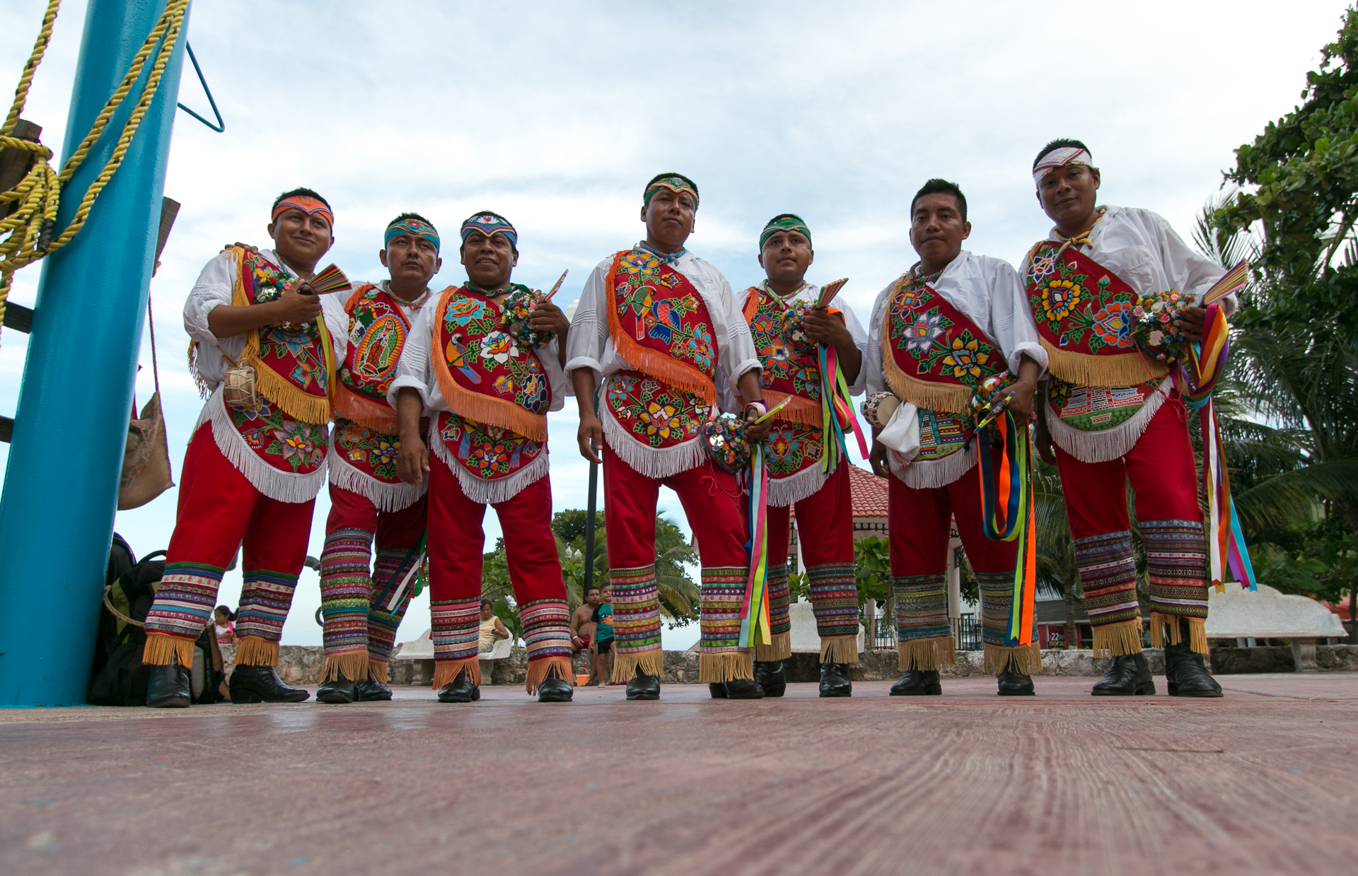 Uomini Uccello, Playa del Carmen 2014