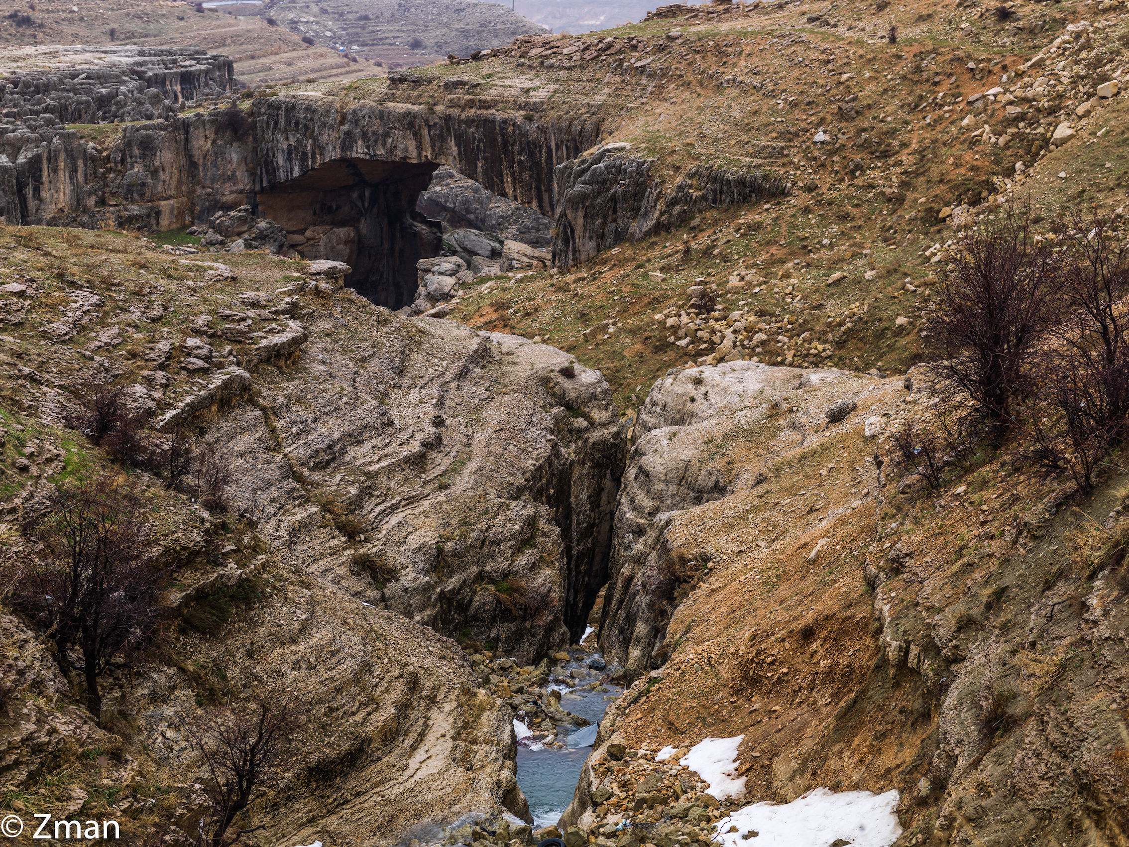 Natural Bridge di Faqra