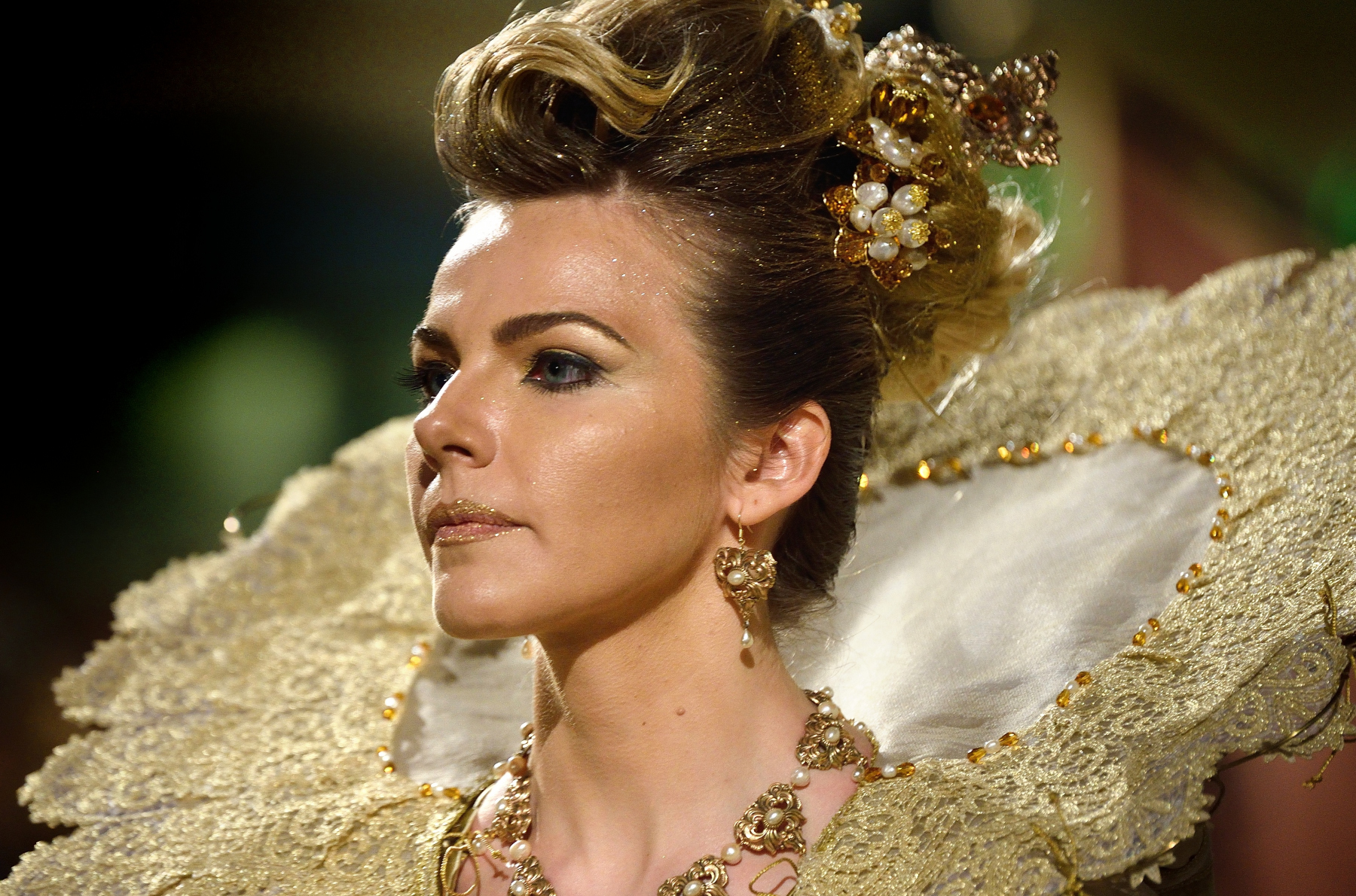 Lady costumed century