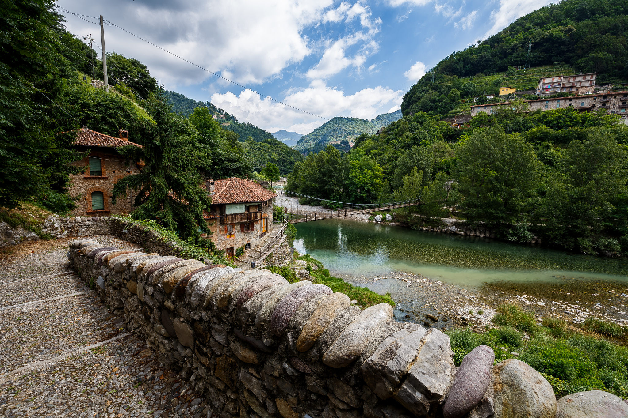 Ancient river port in Clanezzo