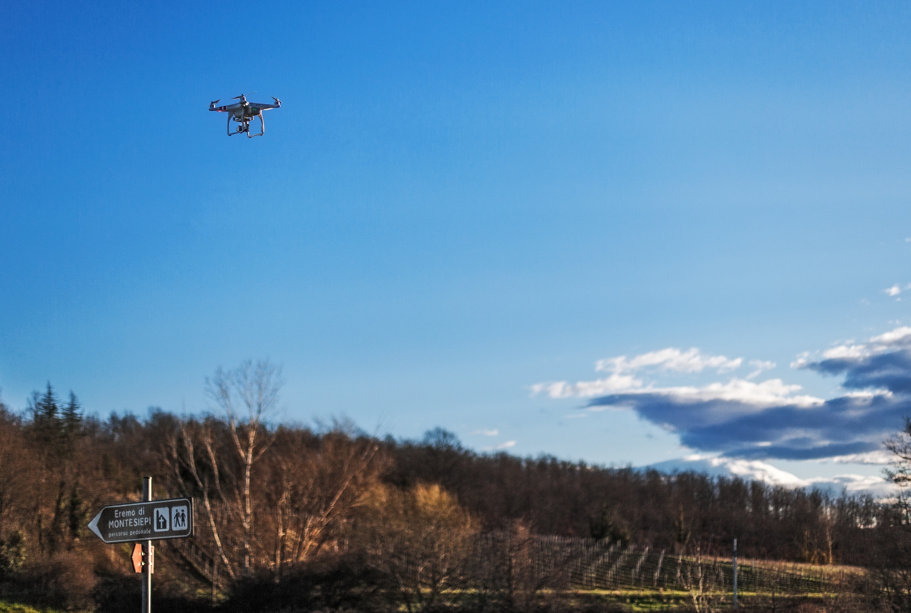 Droni in pellegrinaggio