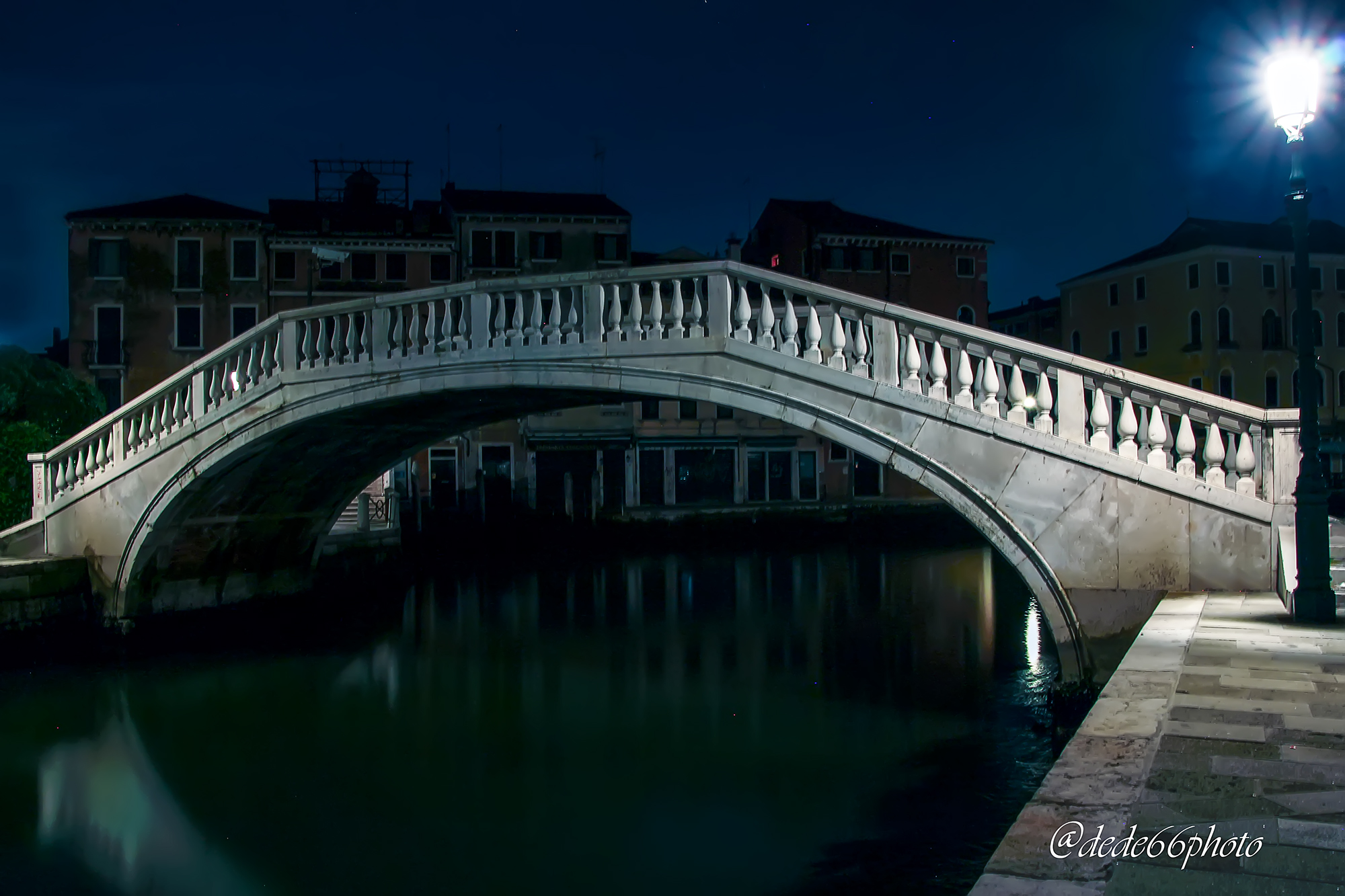 Bridge in the night.