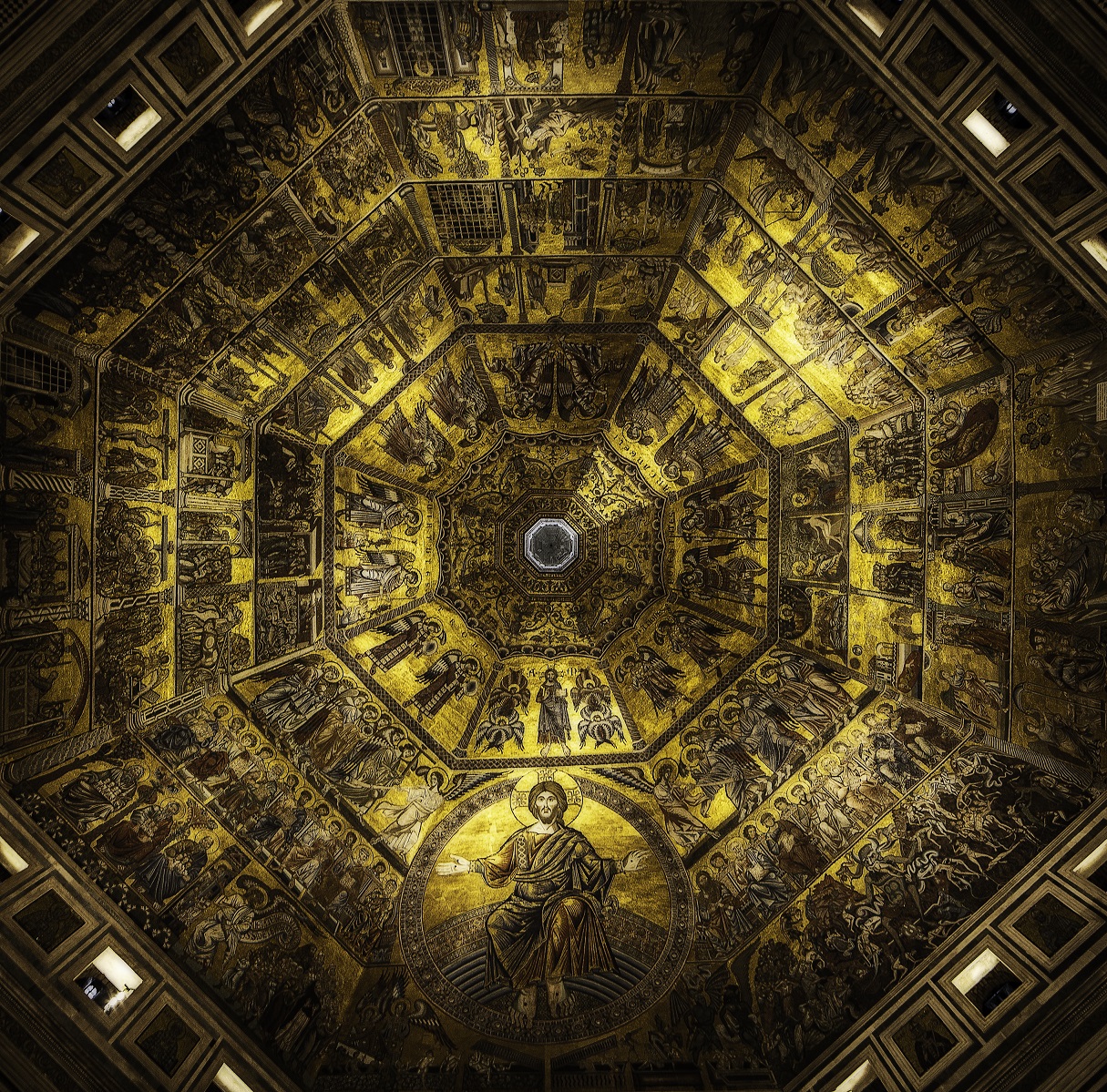 Ceiling of the Baptistery
