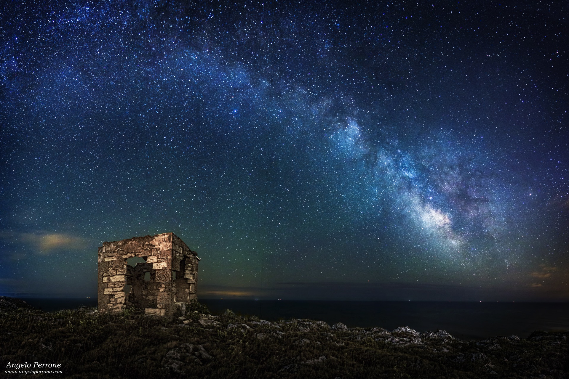 She always ... the cottage by the sea ...