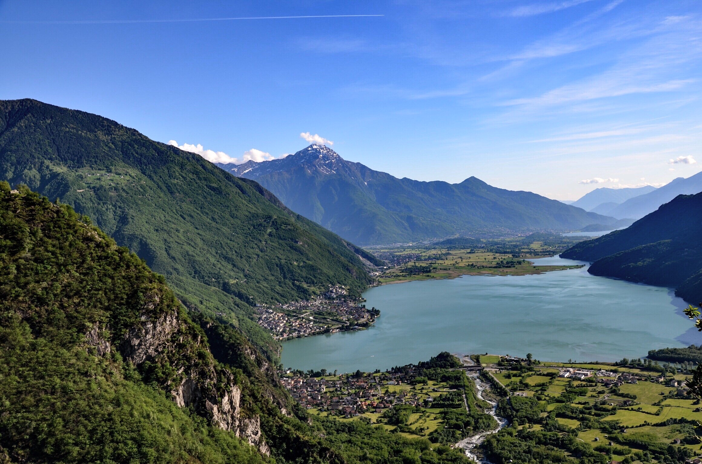 Panorama from the path of Tracciolino