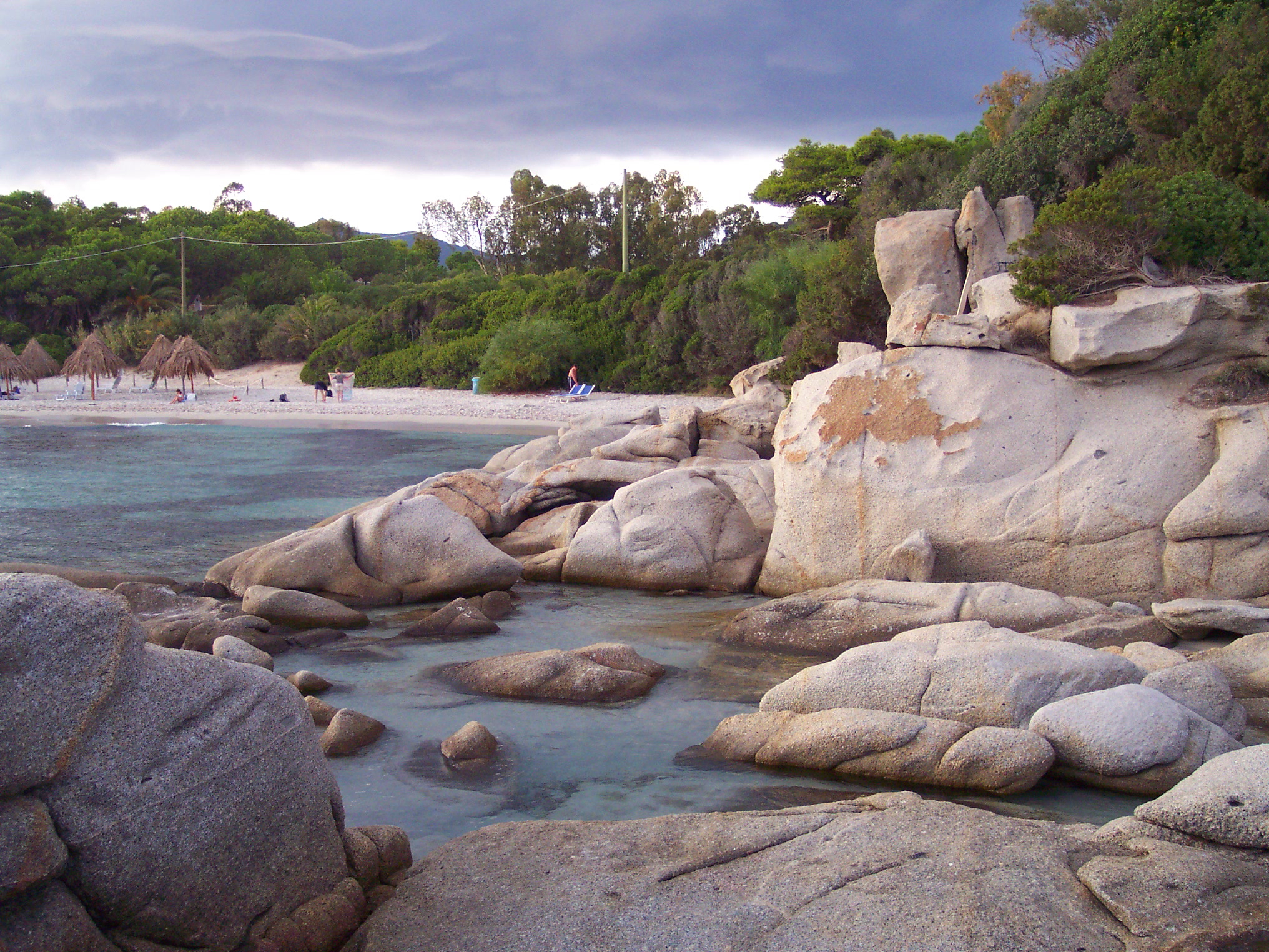 cala caterina presso villasimius (sardegna)