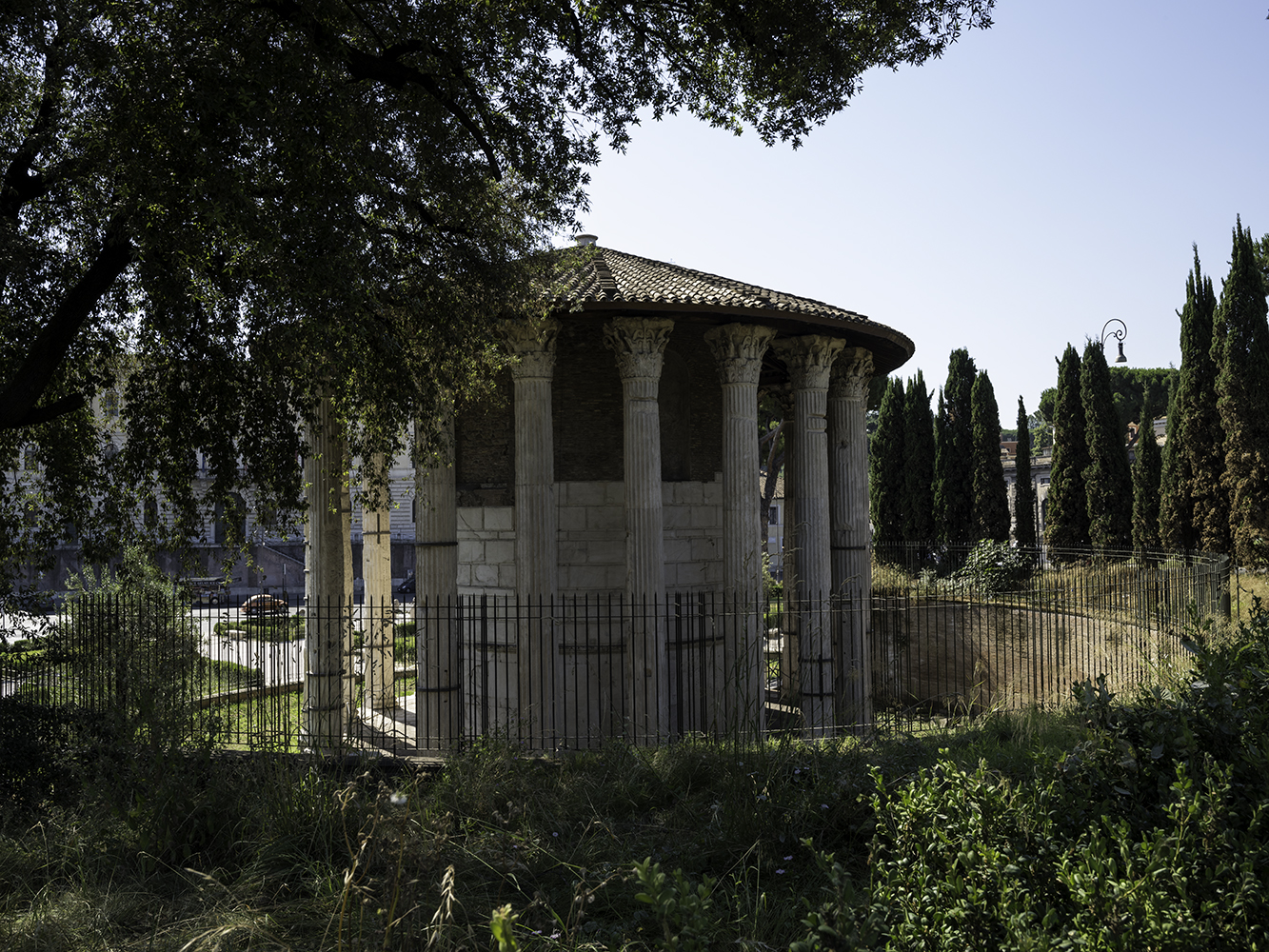 Temple of Hercules or Vesta Piazza Bocca della Verita Rome