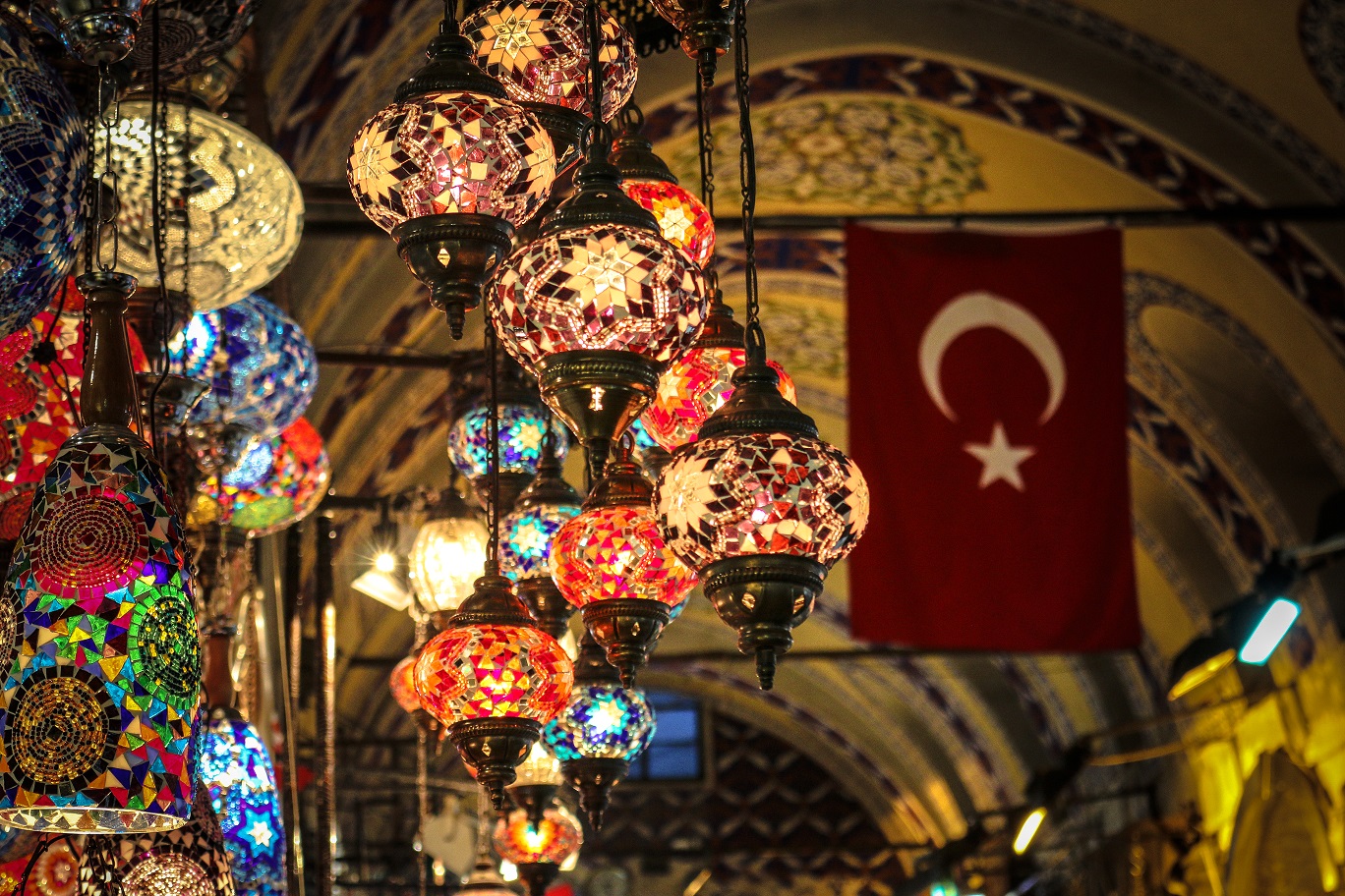 luci al bazar chiuso