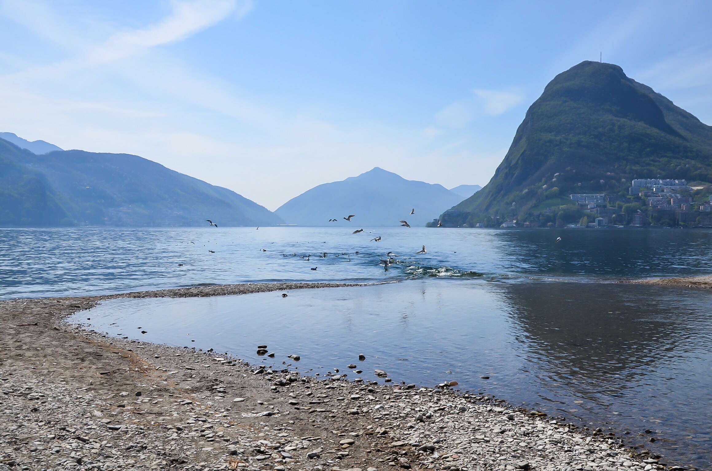 Lugano, the new mouth of the Cassarate
