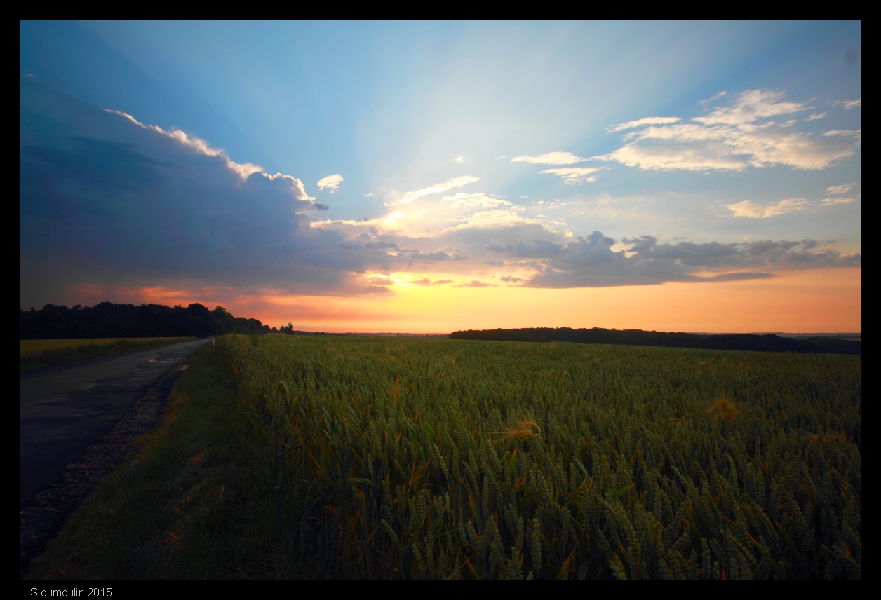Cielo dopo il tempesta