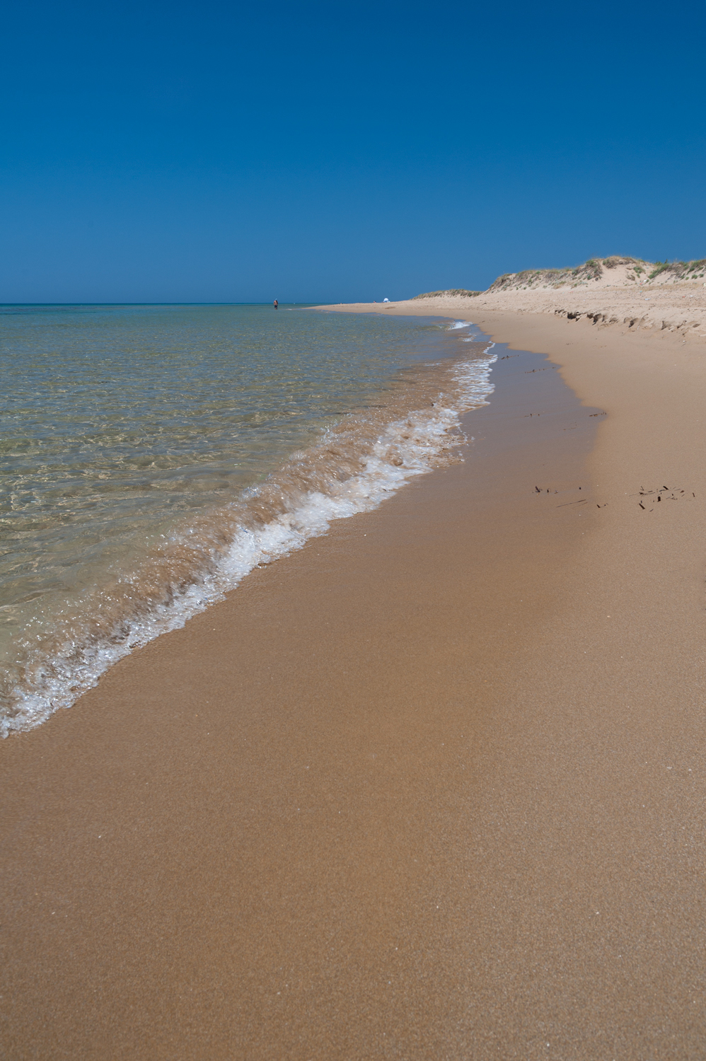 Corfù: spiaggia presso il lago Korission