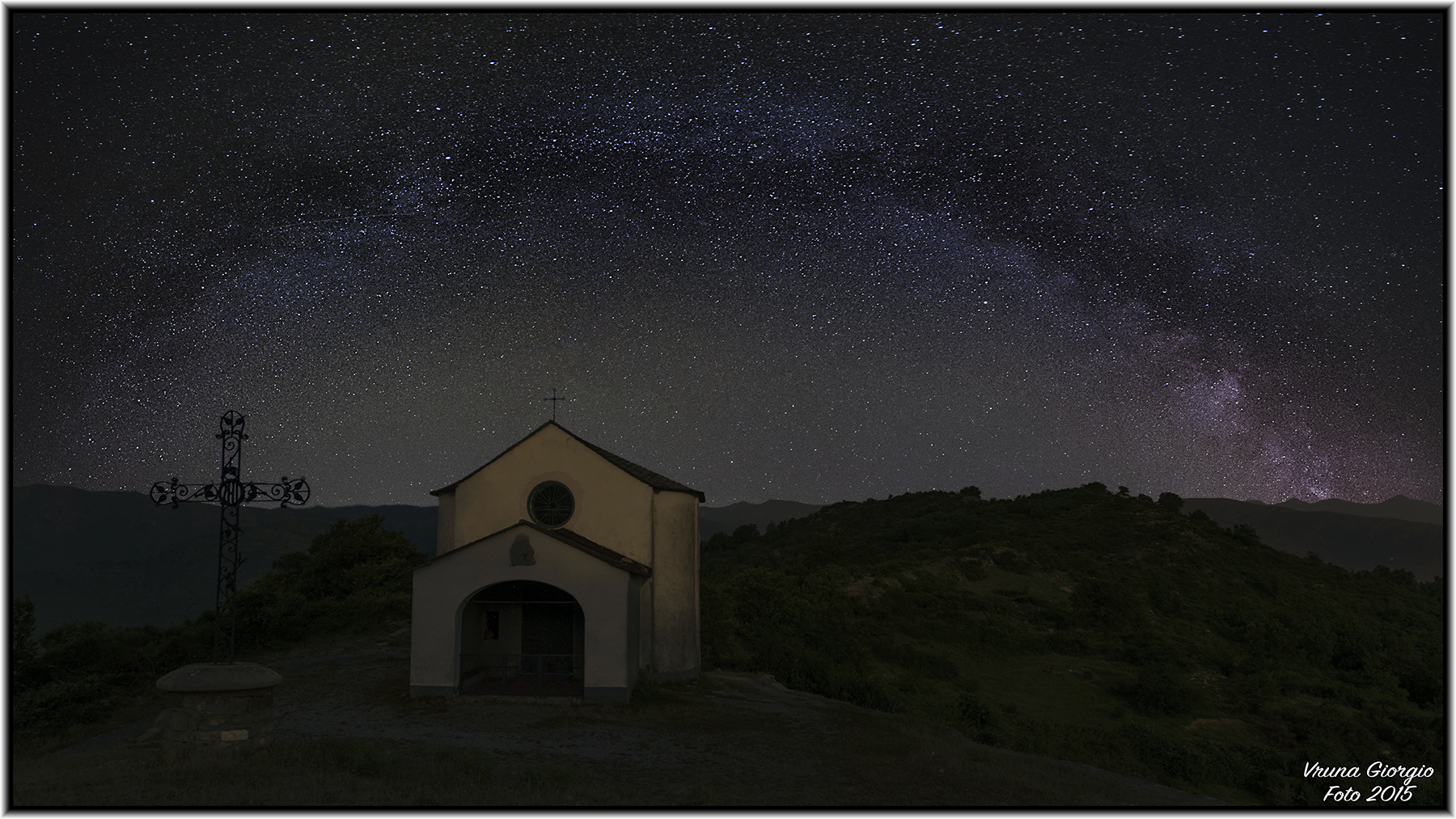 Milk way, Liguria (im)