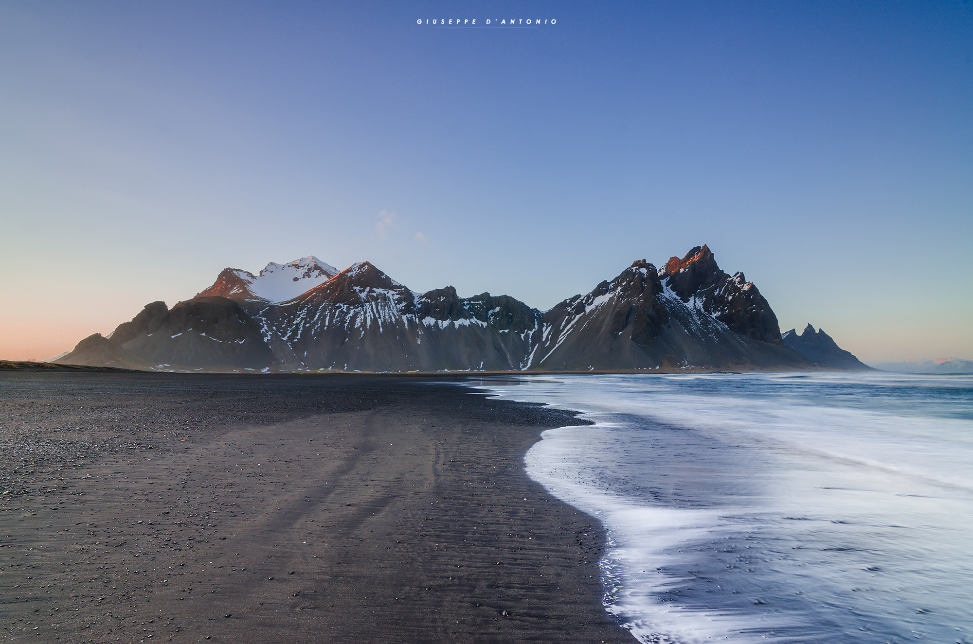 Vastrahorn Iceland Sunset