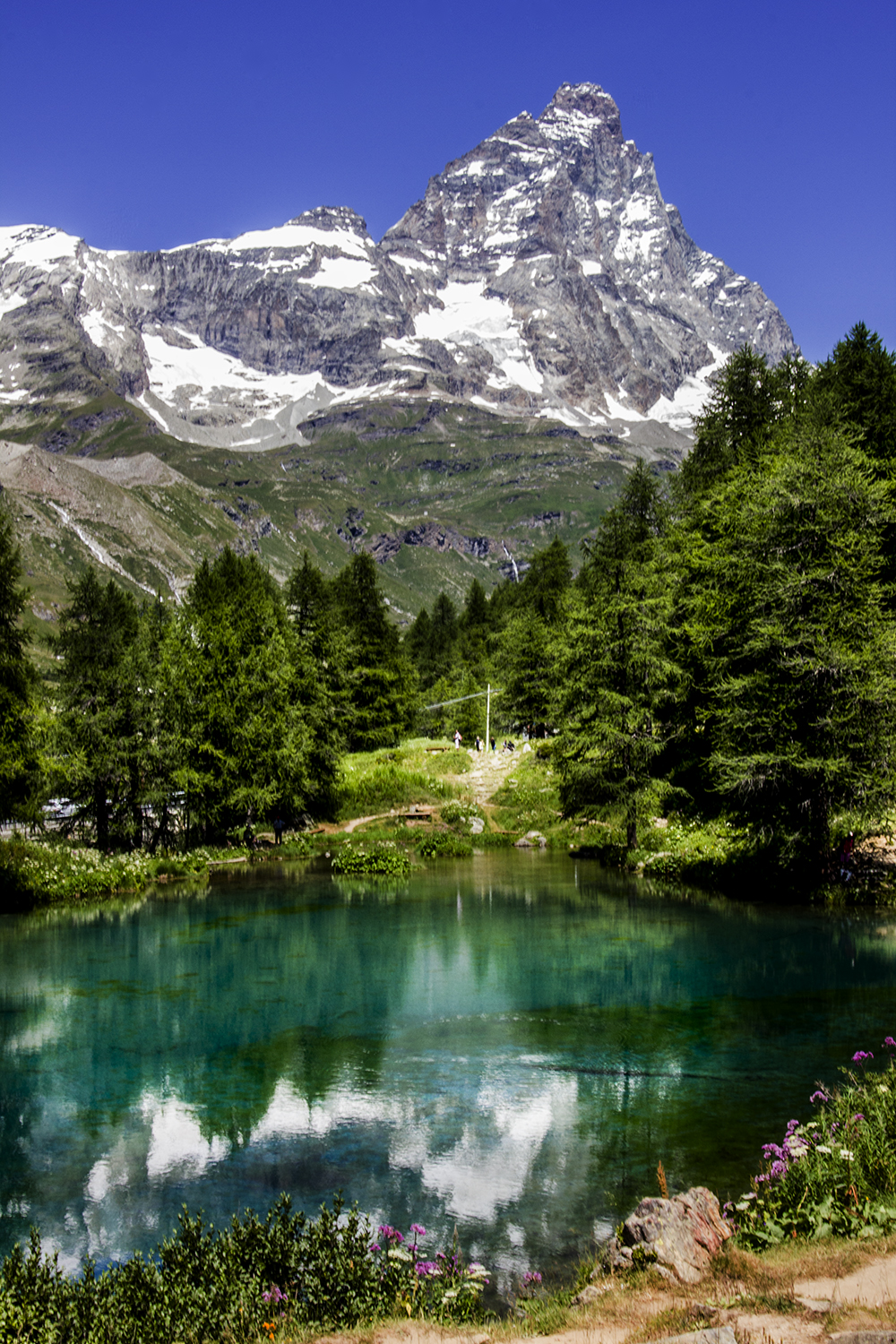 Cervino dal Lago Blu