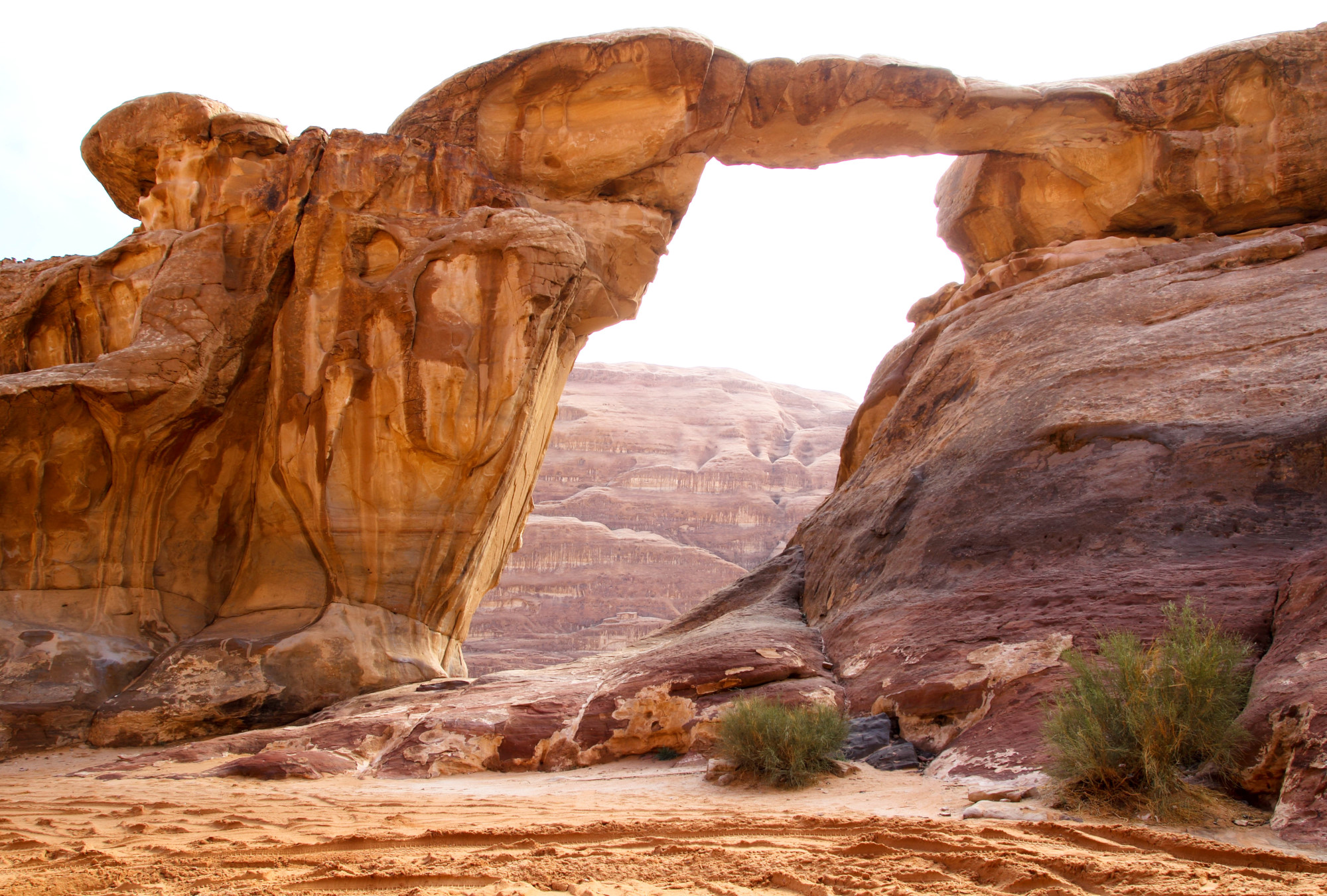Bridge in the desert