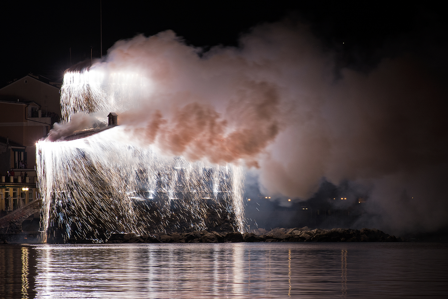 L'incendio del castello